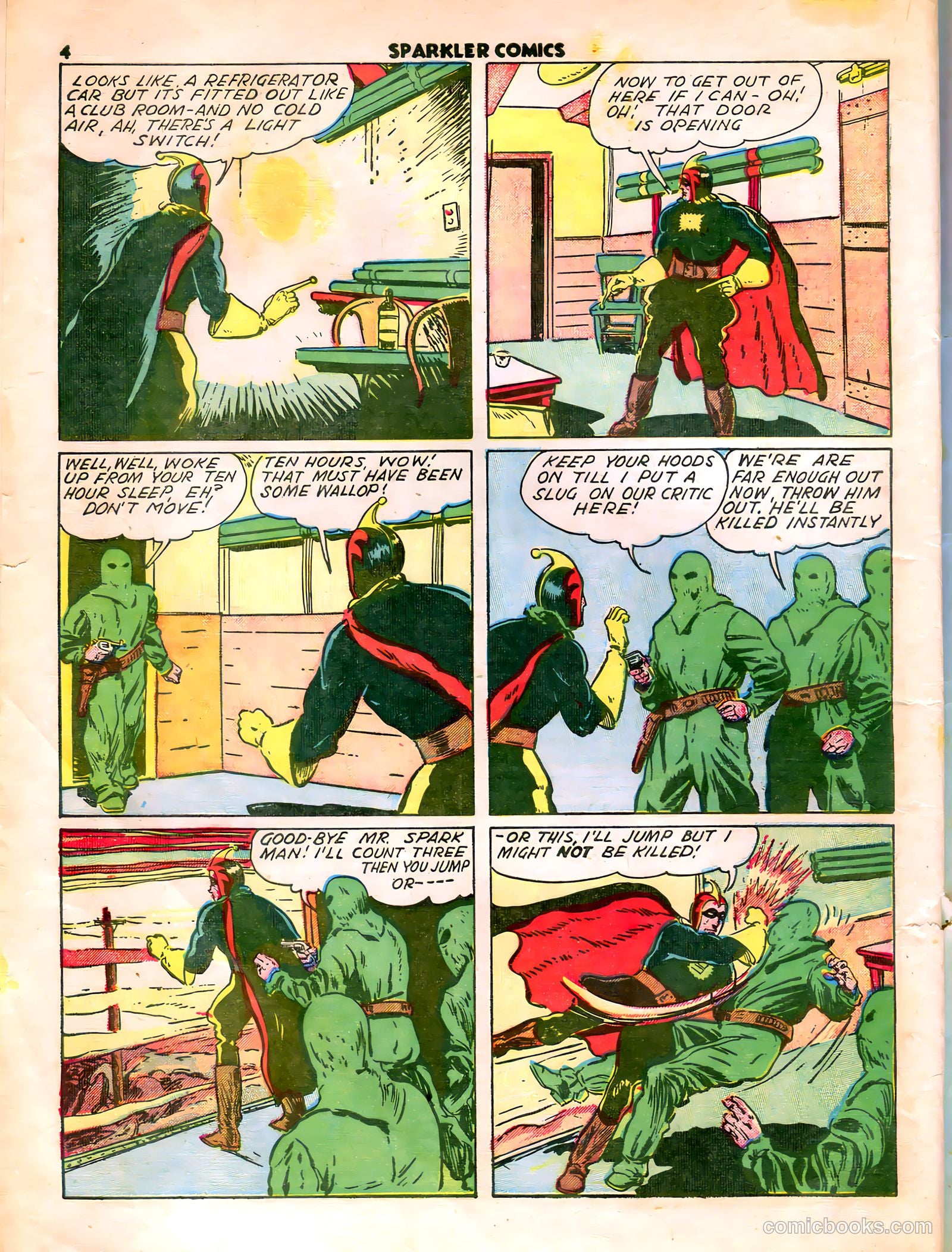 Sparkle Comics #7 (1949) — page 6 of 50