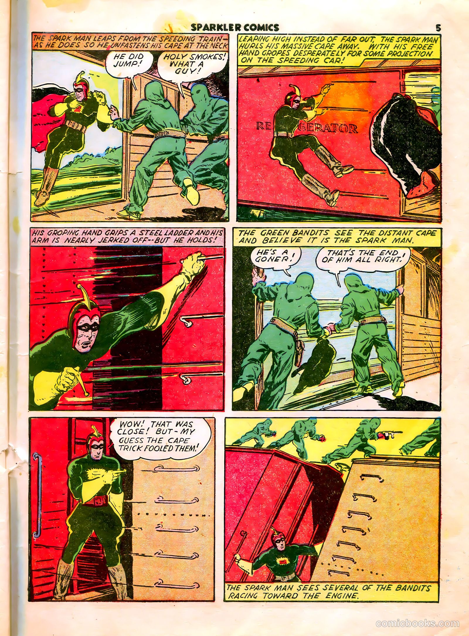 Sparkle Comics #7 (1949) — page 7 of 50