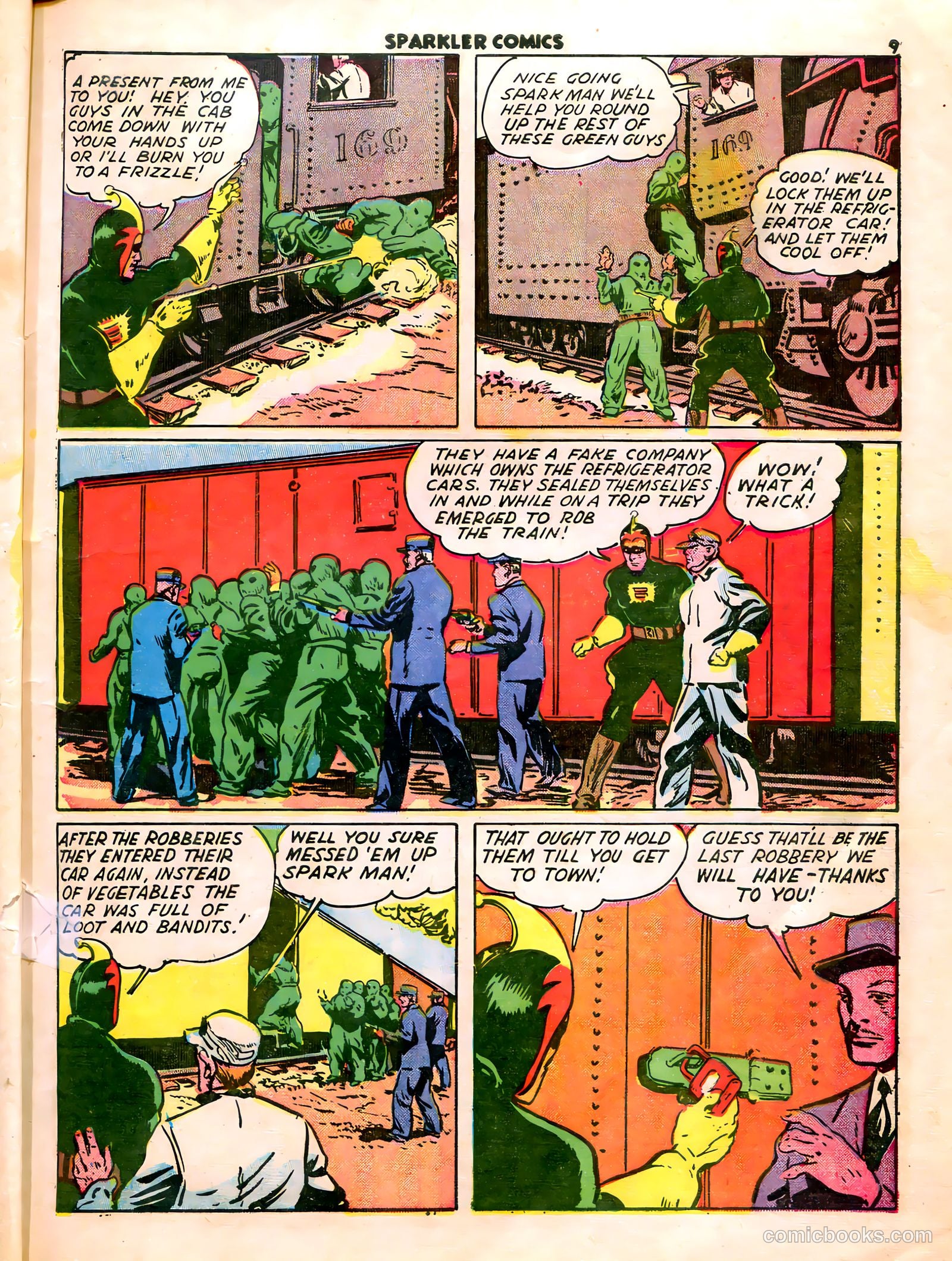 Sparkle Comics #7 (1949) — page 11 of 50