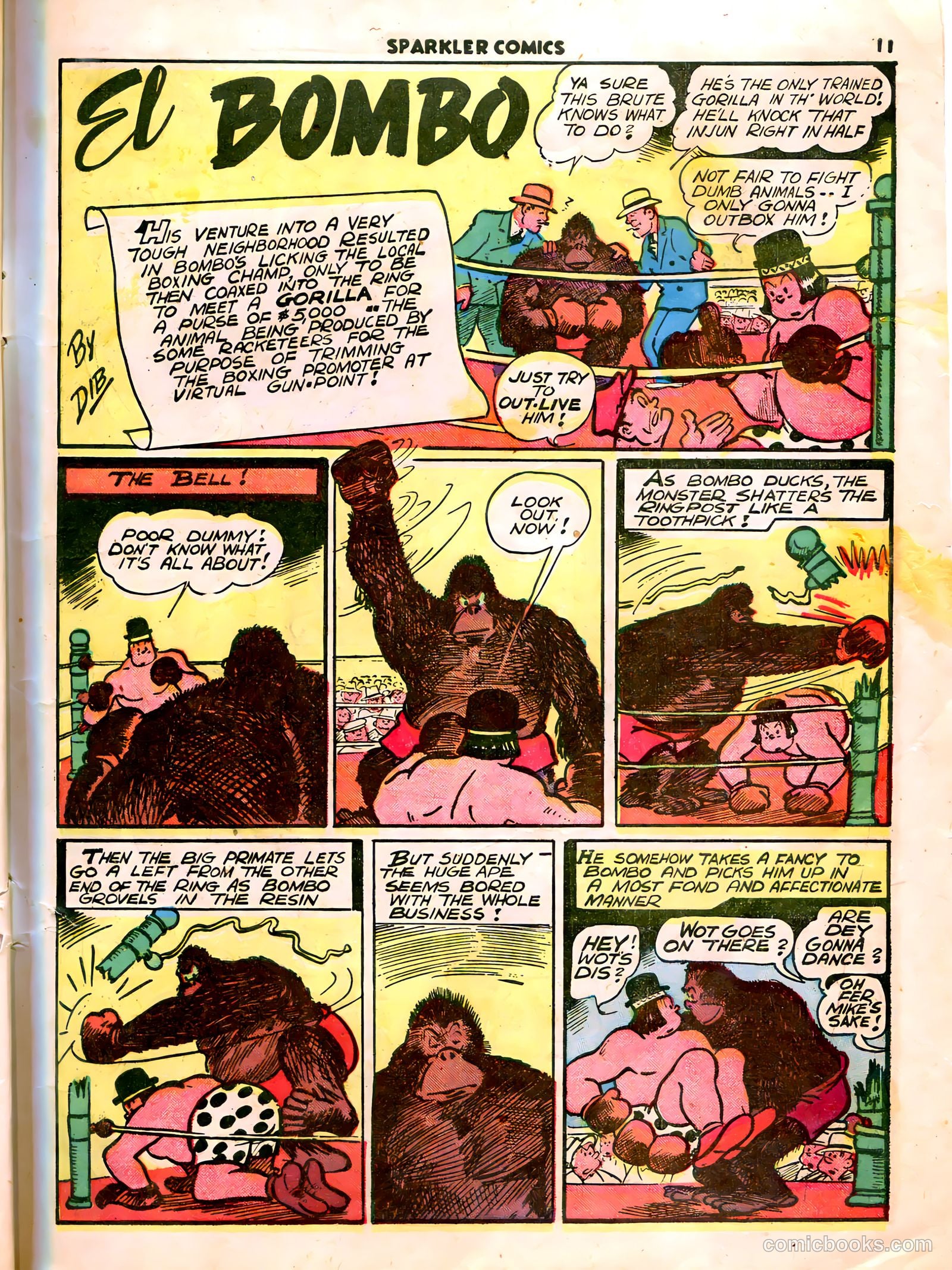 Sparkle Comics #7 (1949) — page 13 of 50