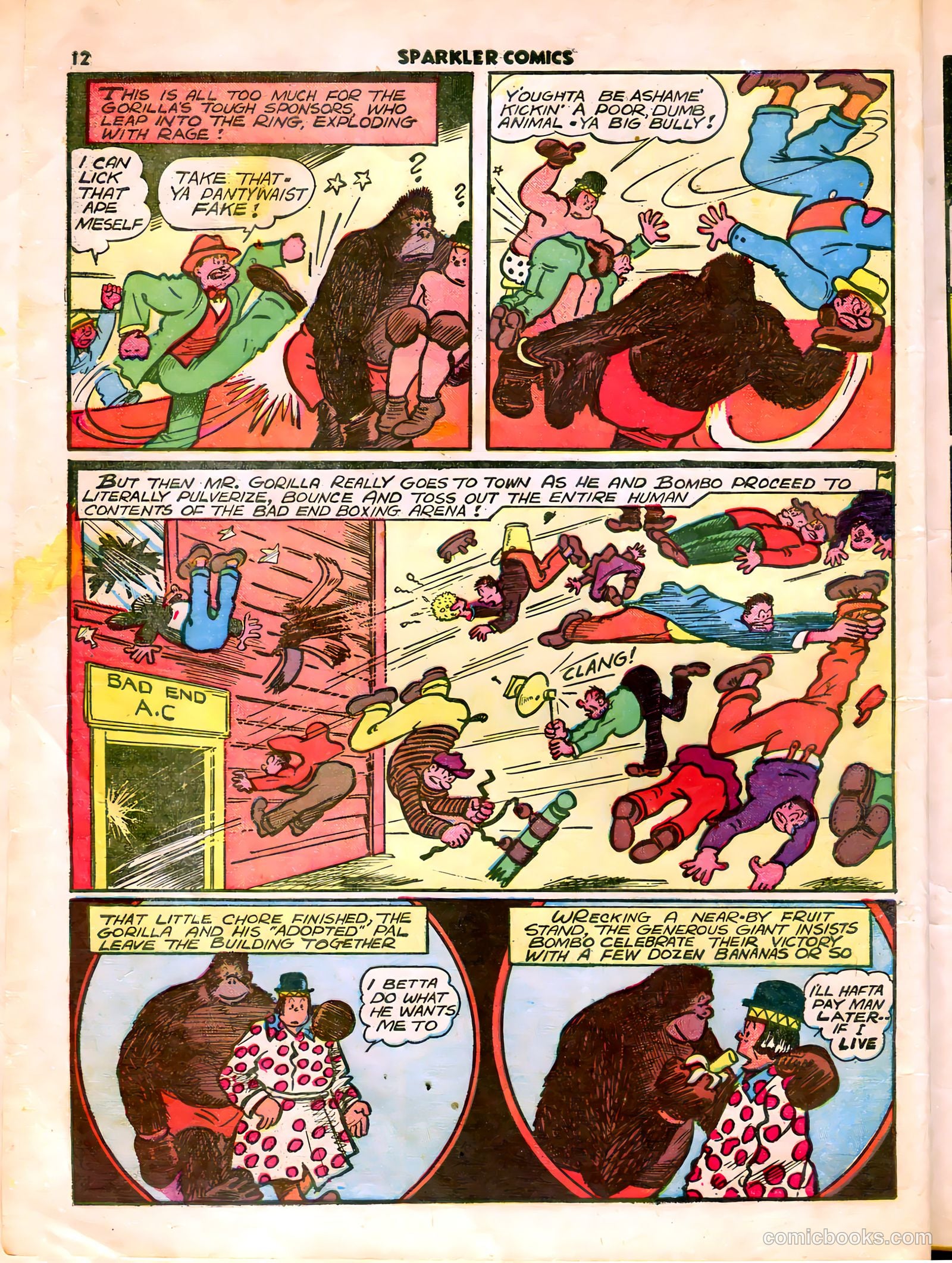 Sparkle Comics #7 (1949) — page 14 of 50