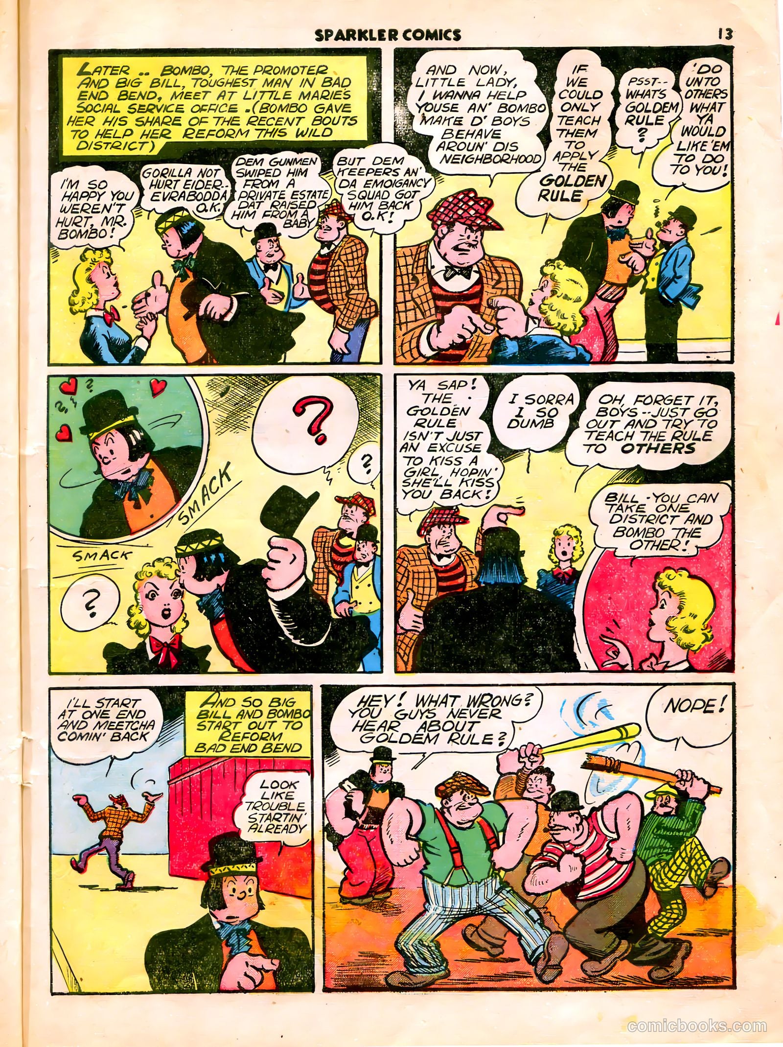 Sparkle Comics #7 (1949) — page 15 of 50