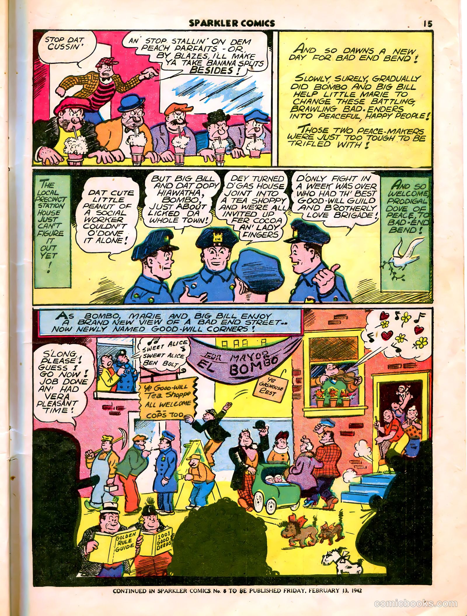 Sparkle Comics #7 (1949) — page 17 of 50