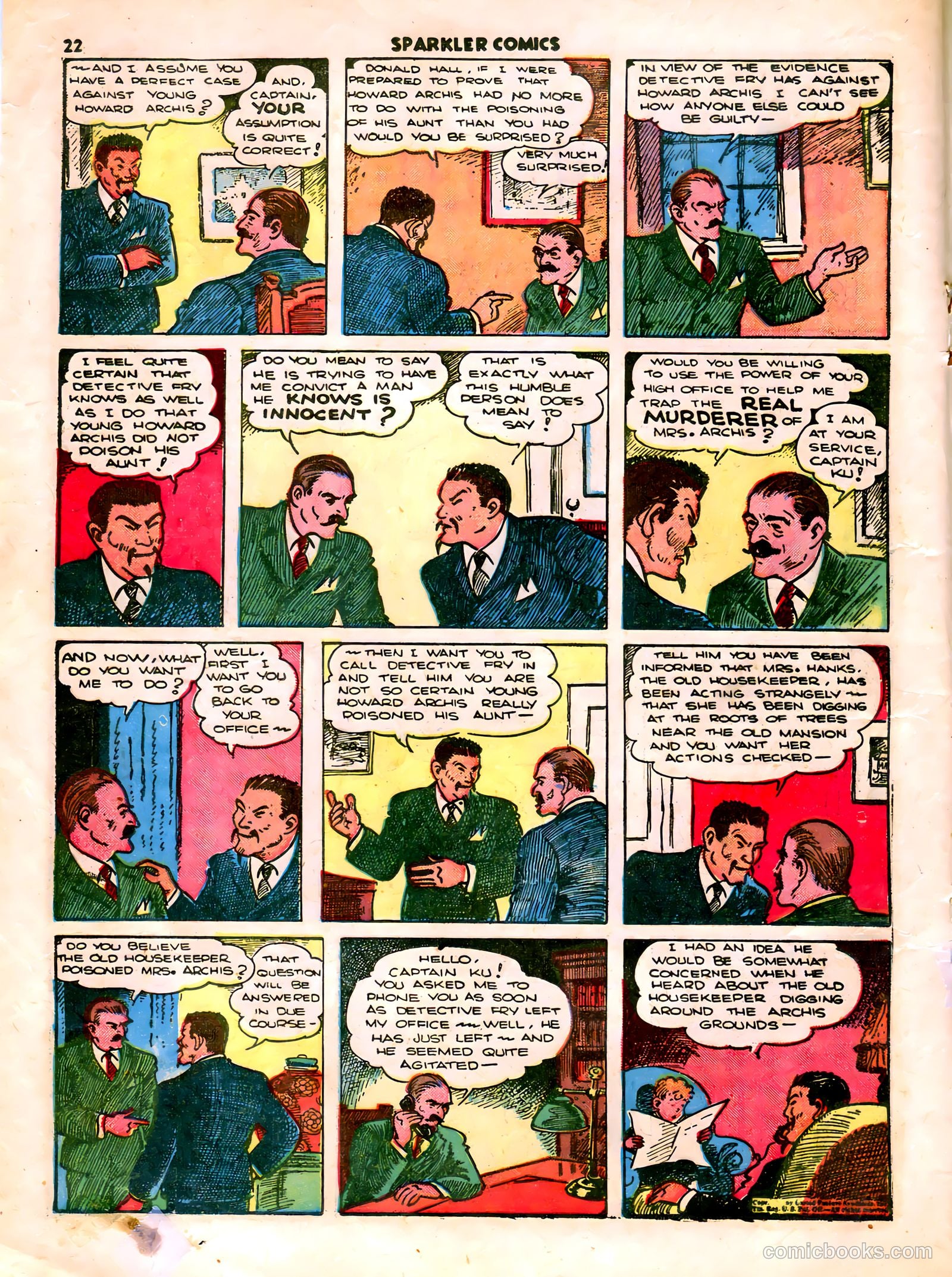 Sparkle Comics #7 (1949) — page 19 of 50