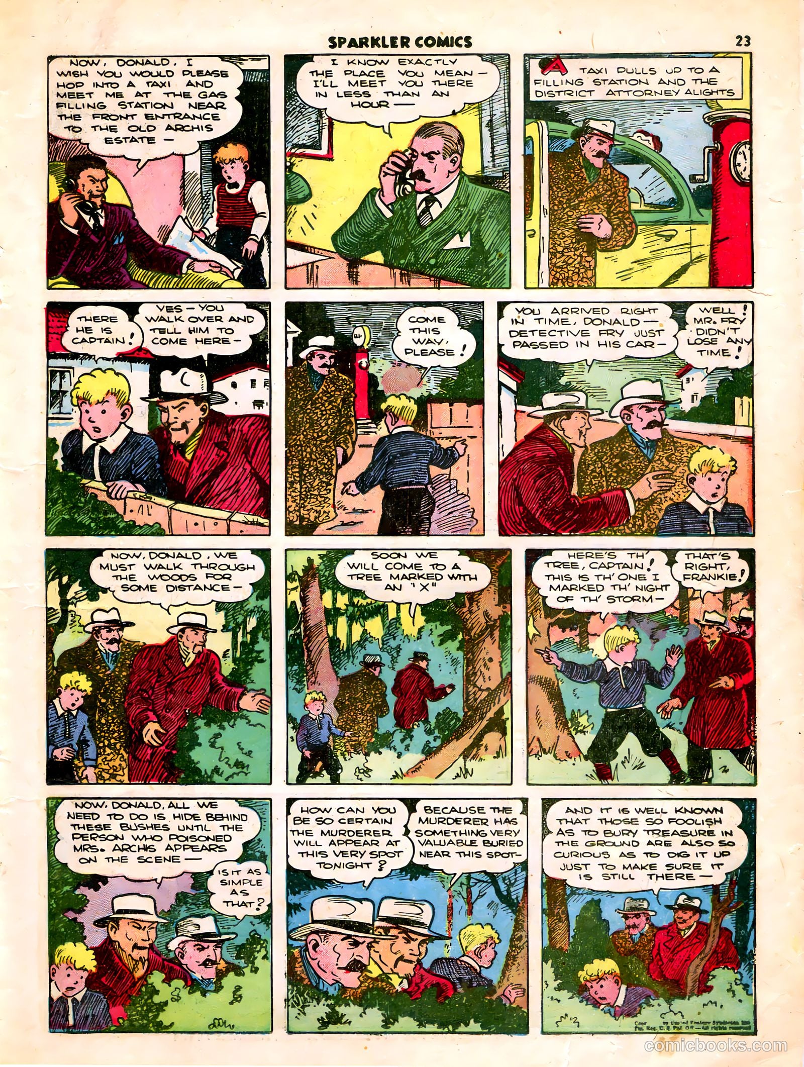 Sparkle Comics #7 (1949) — page 20 of 50
