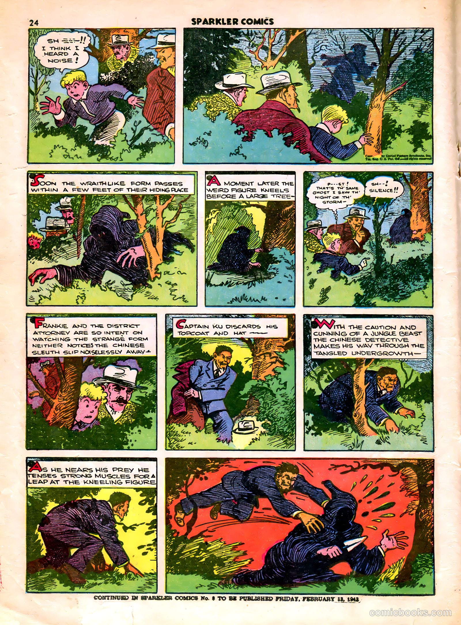 Sparkle Comics #7 (1949) — page 21 of 50