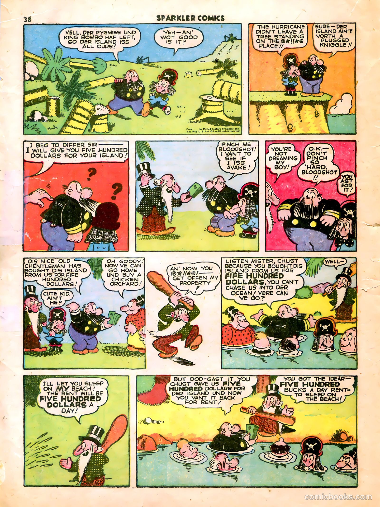 Sparkle Comics #7 (1949) — page 23 of 50