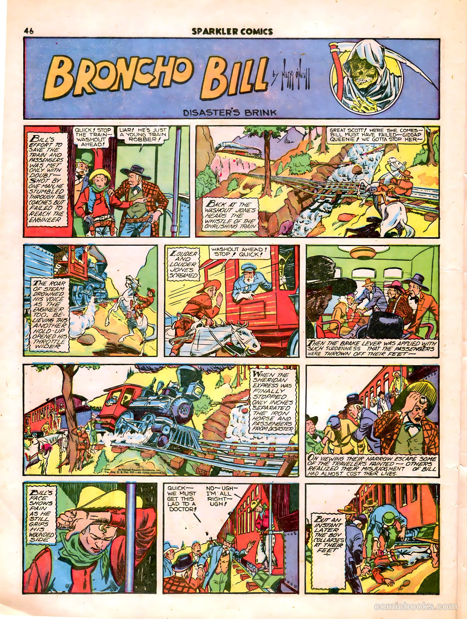 Sparkle Comics #7 (1949) — page 30 of 50