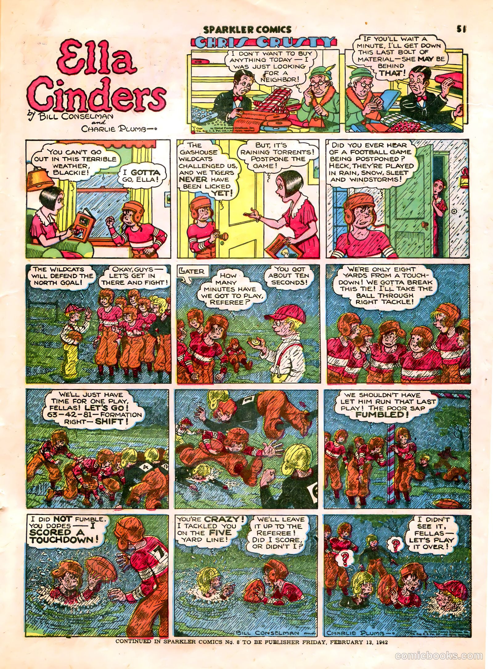 Sparkle Comics #7 (1949) — page 35 of 50