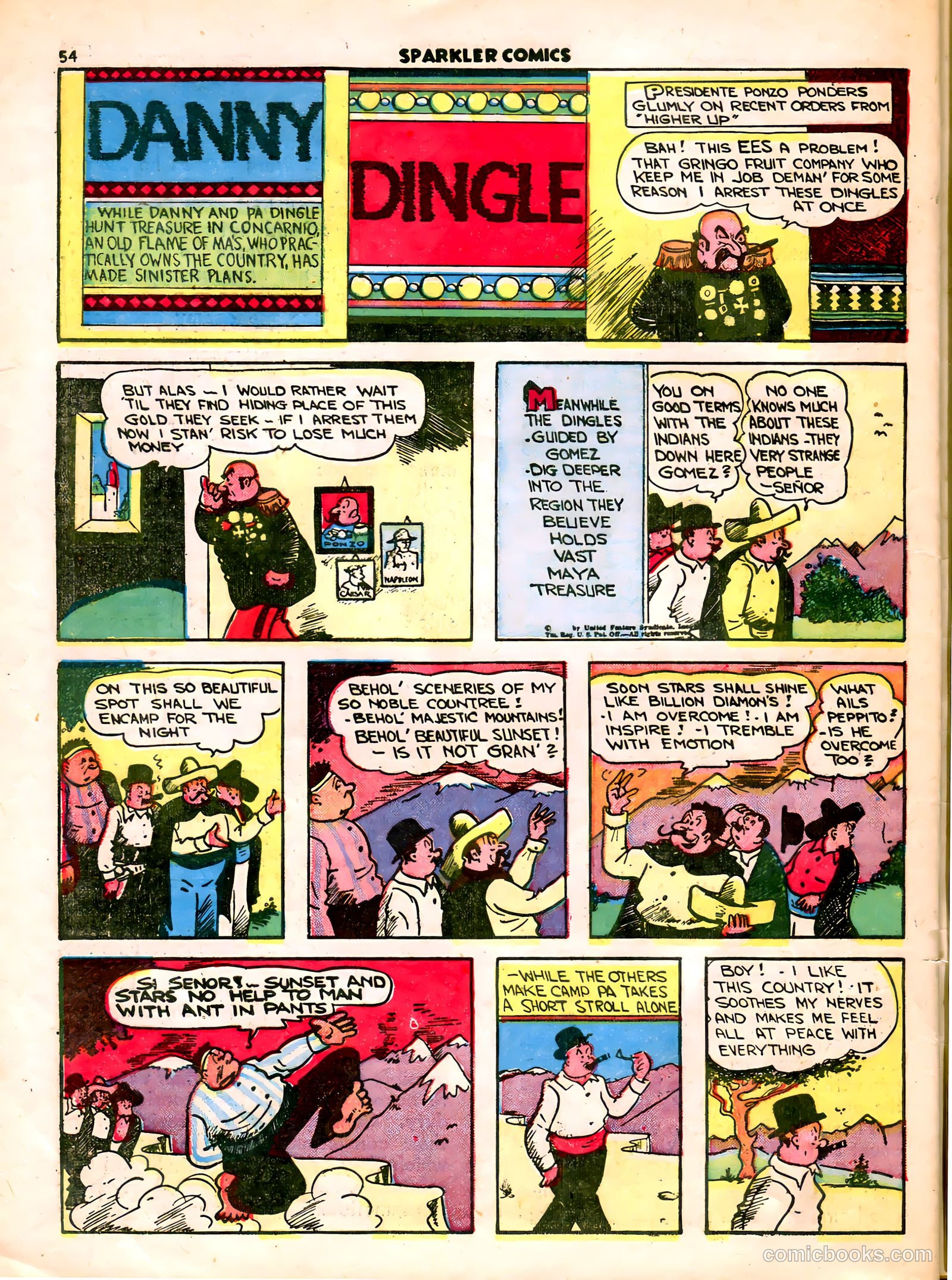Sparkle Comics #7 (1949) — page 38 of 50