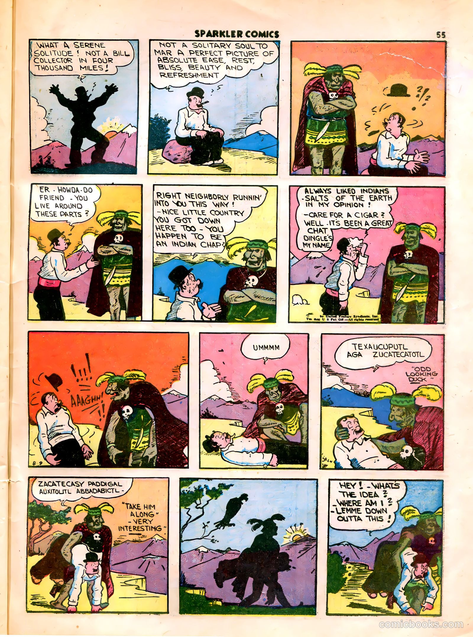 Sparkle Comics #7 (1949) — page 39 of 50