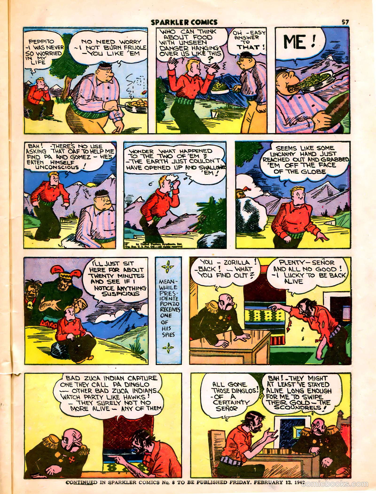 Sparkle Comics #7 (1949) — page 41 of 50