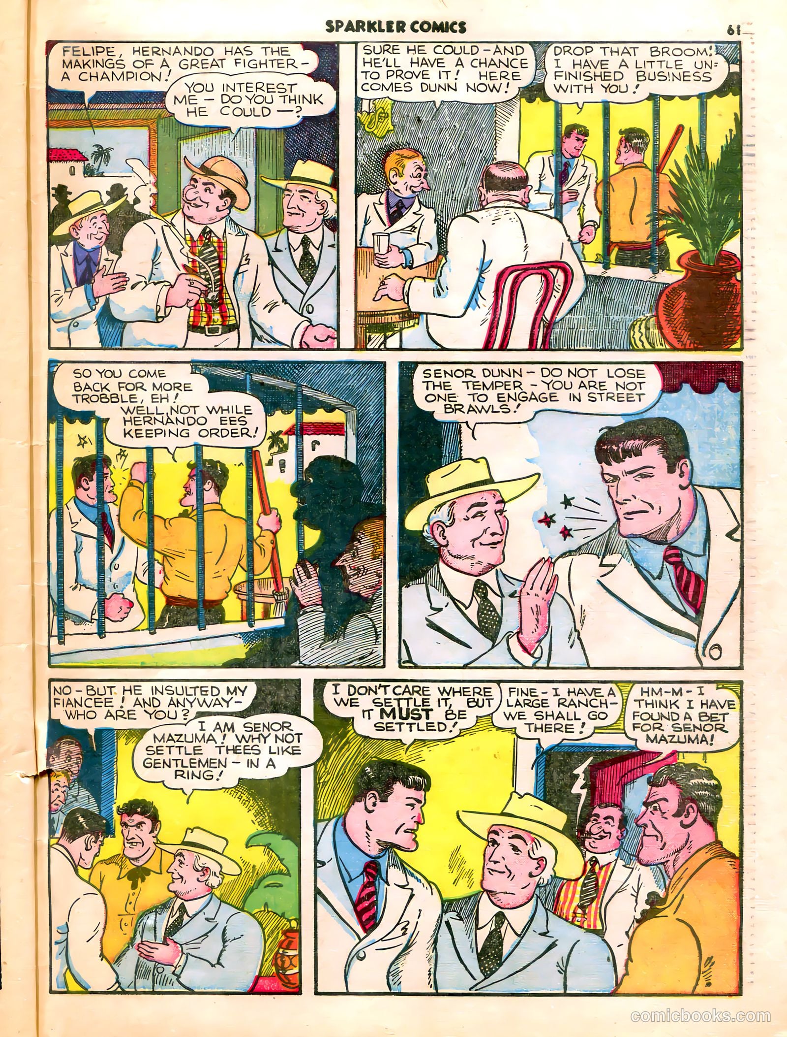 Sparkle Comics #7 (1949) — page 45 of 50
