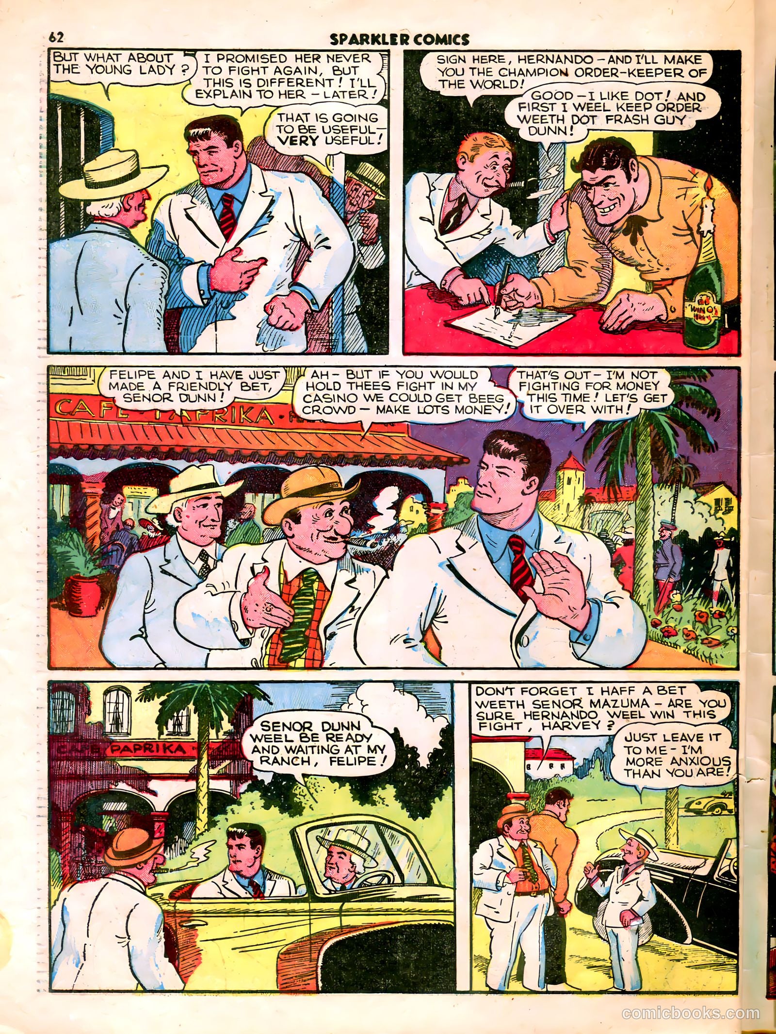 Sparkle Comics #7 (1949) — page 46 of 50