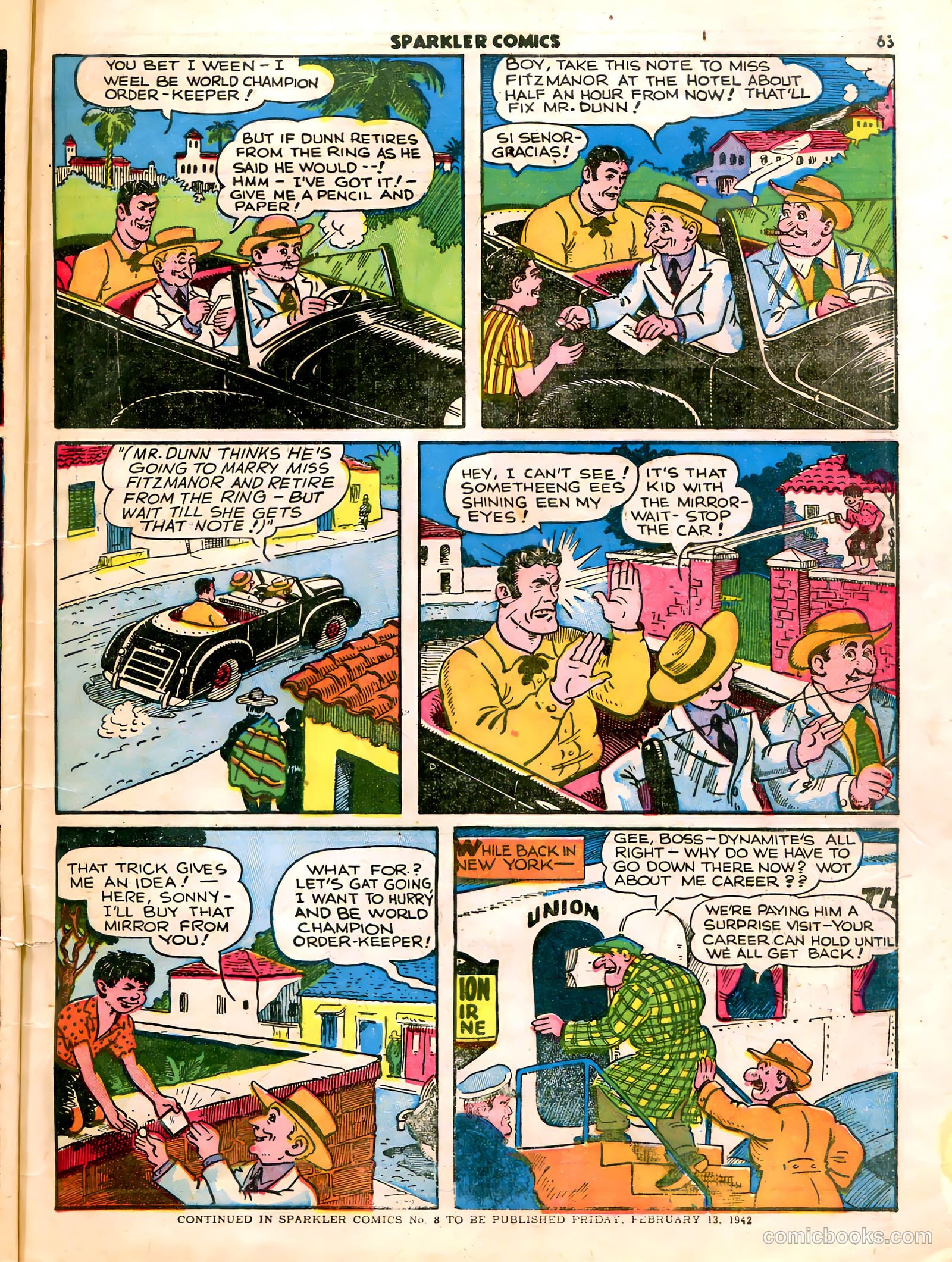 Sparkle Comics #7 (1949) — page 47 of 50