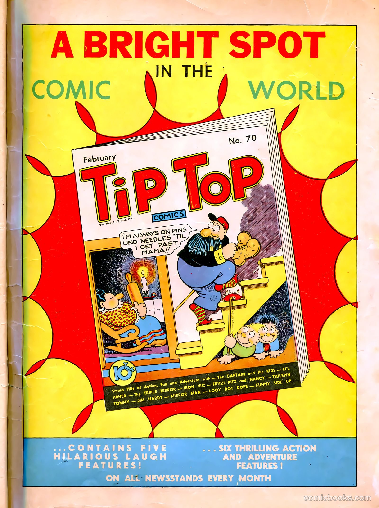 Sparkle Comics #7 (1949) — page 49 of 50