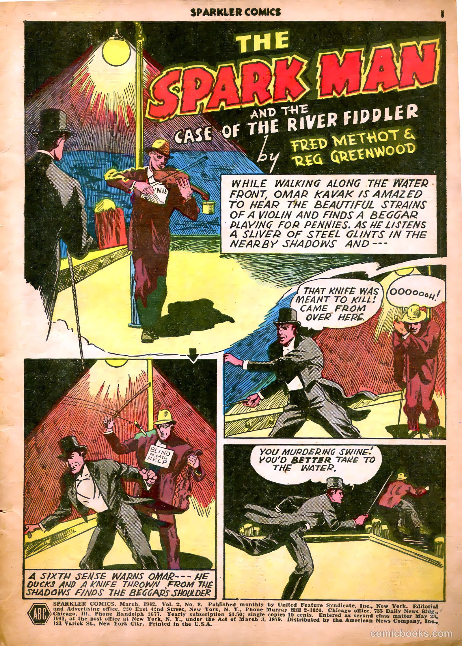 Sparkle Comics #8 (1949) — page 3 of 56