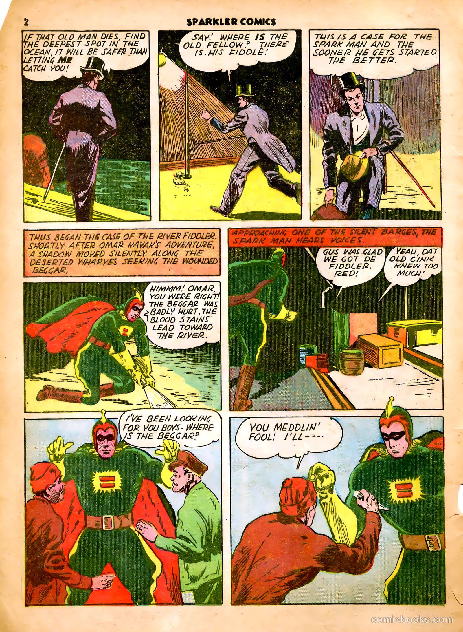 Sparkle Comics #8 (1949) — page 4 of 56