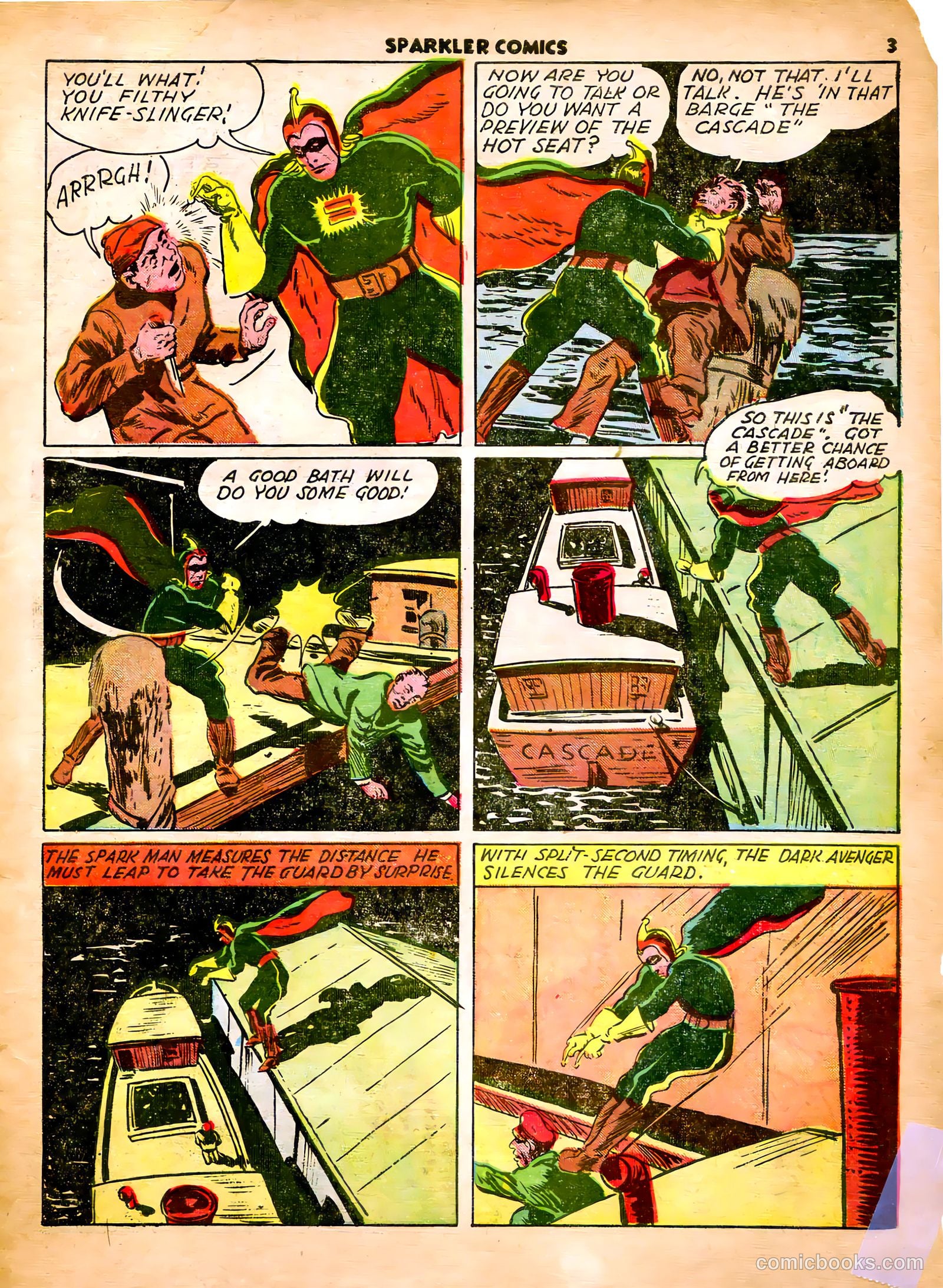 Sparkle Comics #8 (1949) — page 5 of 56
