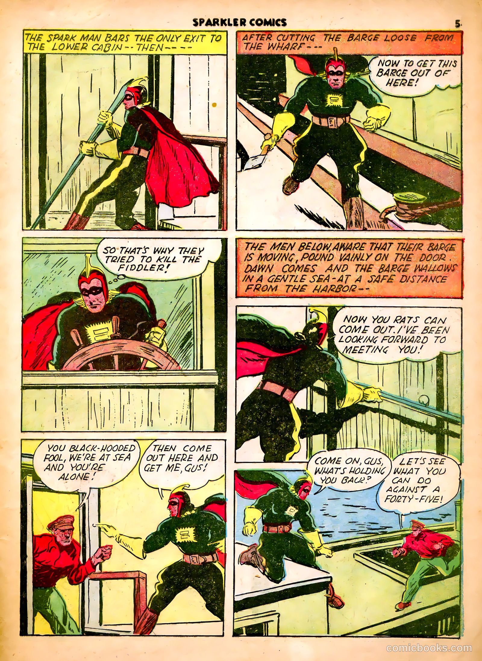 Sparkle Comics #8 (1949) — page 7 of 56