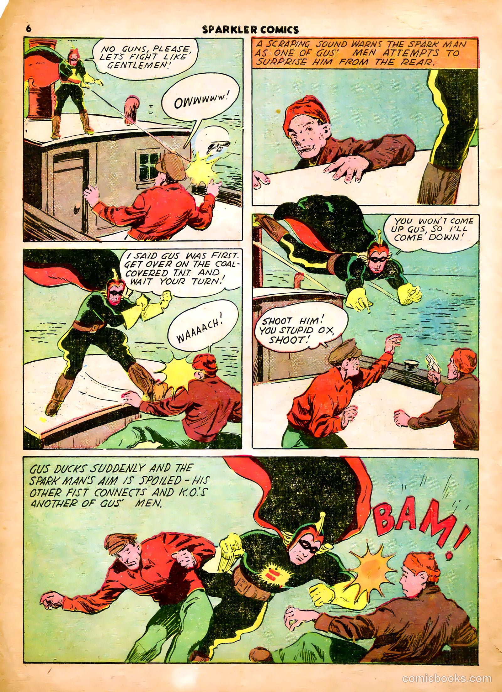 Sparkle Comics #8 (1949) — page 8 of 56