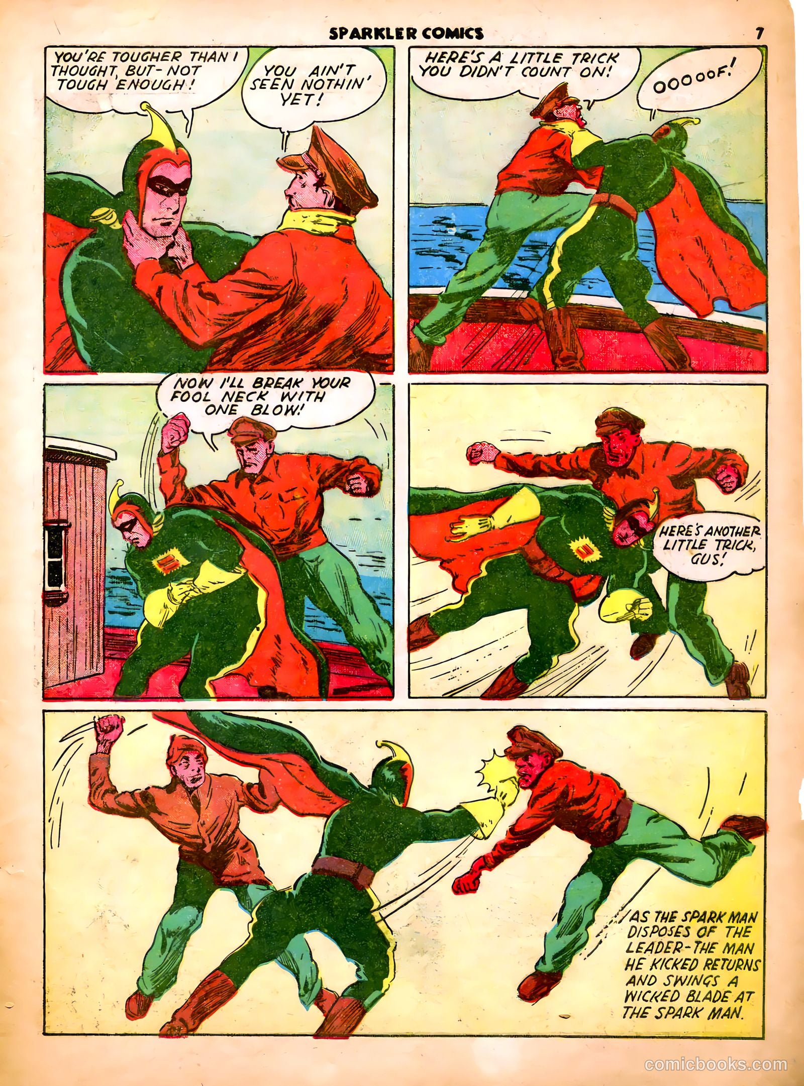 Sparkle Comics #8 (1949) — page 9 of 56