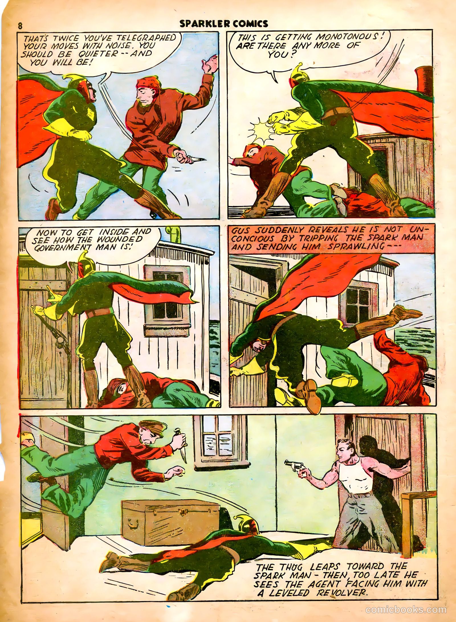 Sparkle Comics #8 (1949) — page 10 of 56