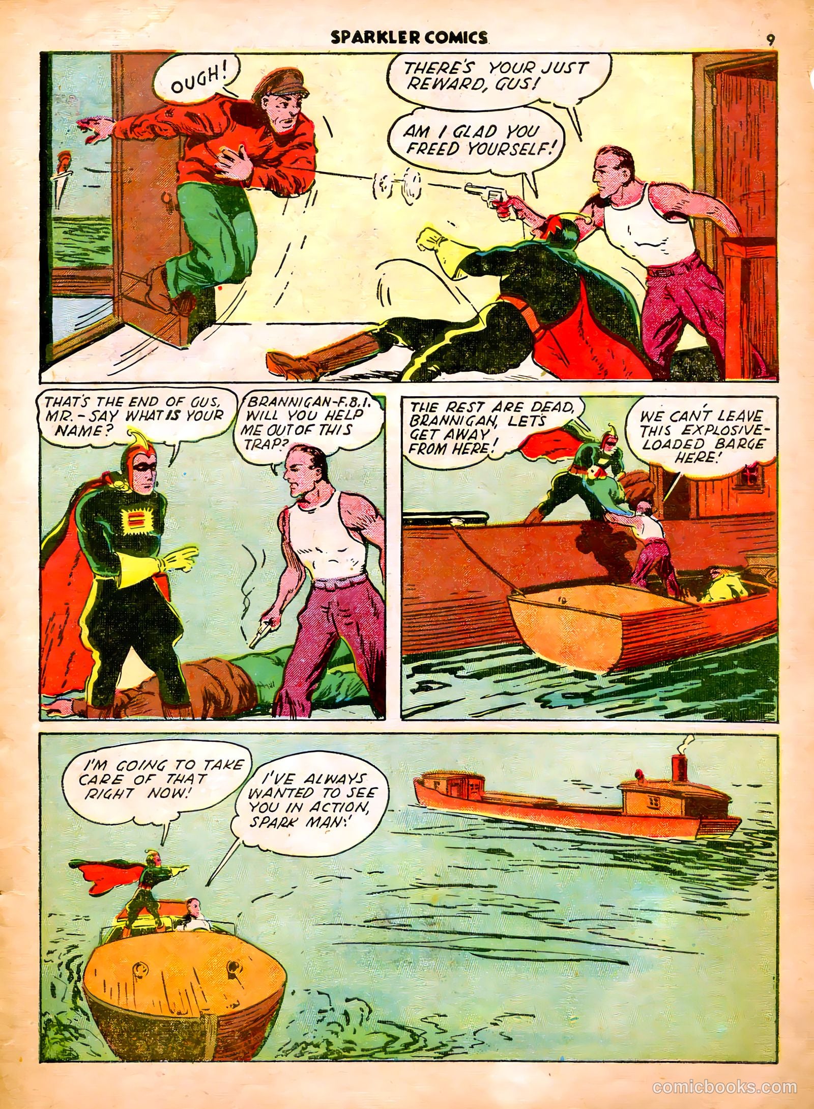 Sparkle Comics #8 (1949) — page 11 of 56