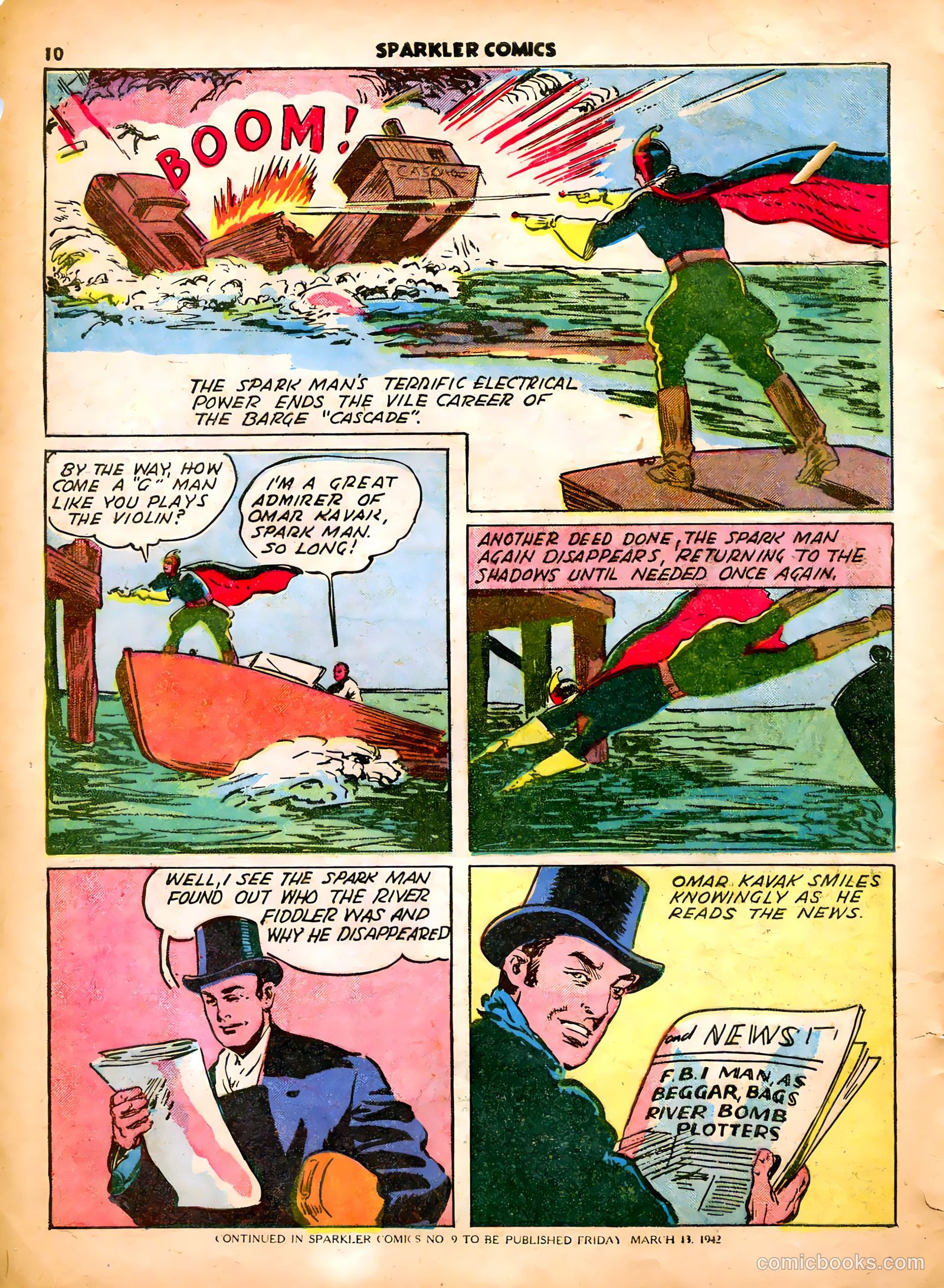 Sparkle Comics #8 (1949) — page 12 of 56