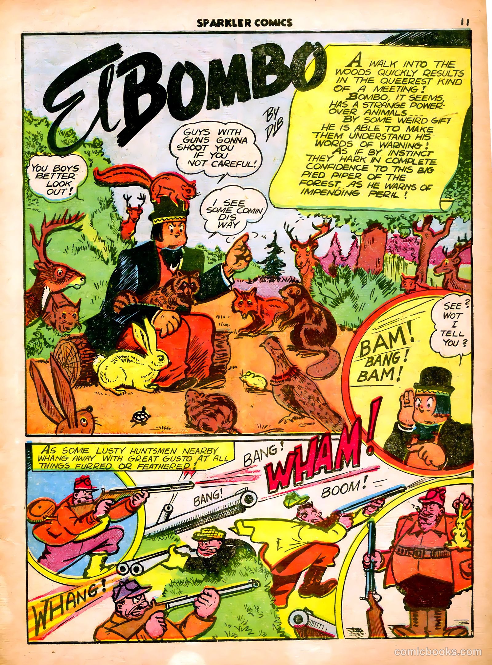 Sparkle Comics #8 (1949) — page 13 of 56