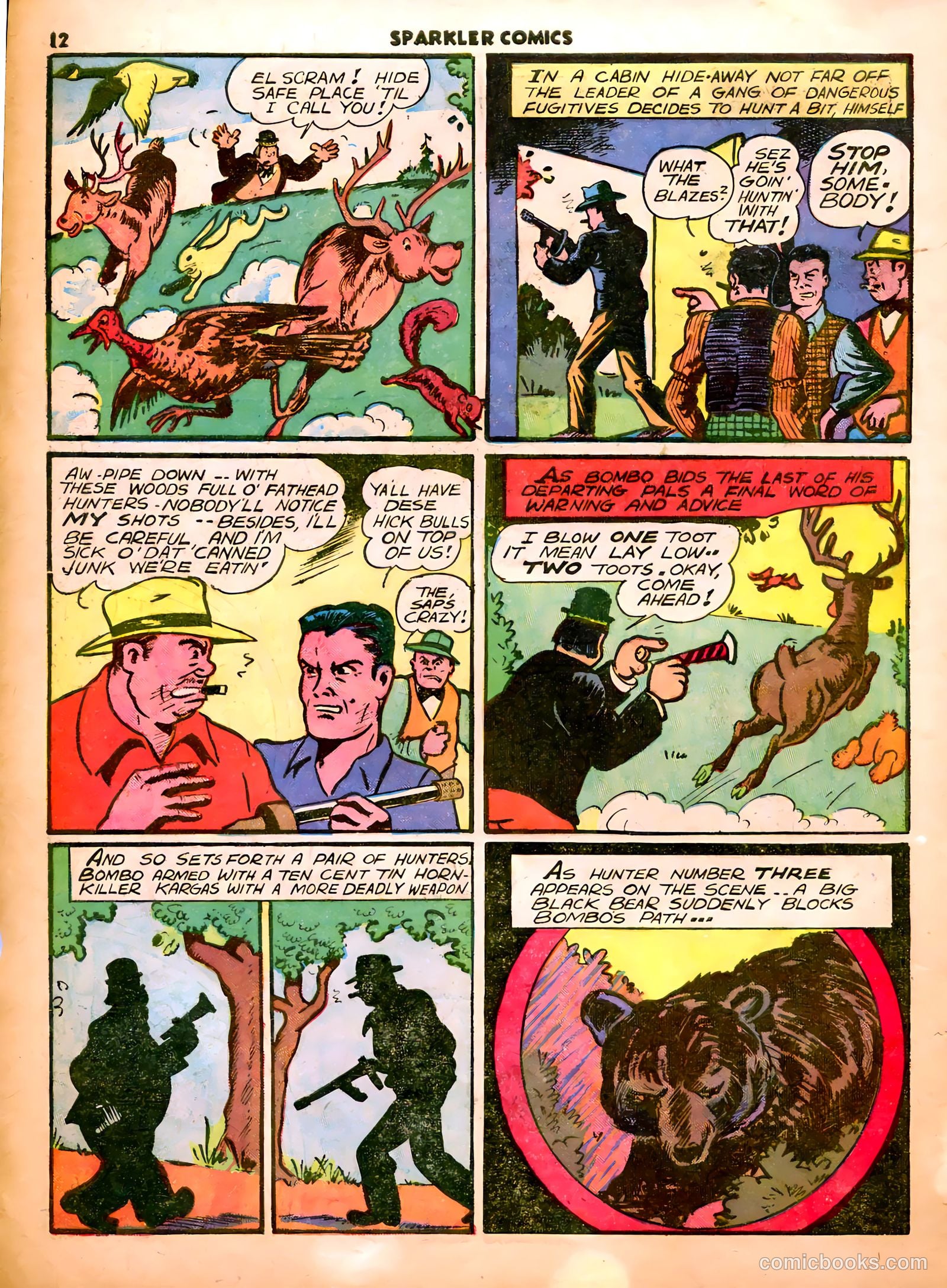 Sparkle Comics #8 (1949) — page 14 of 56