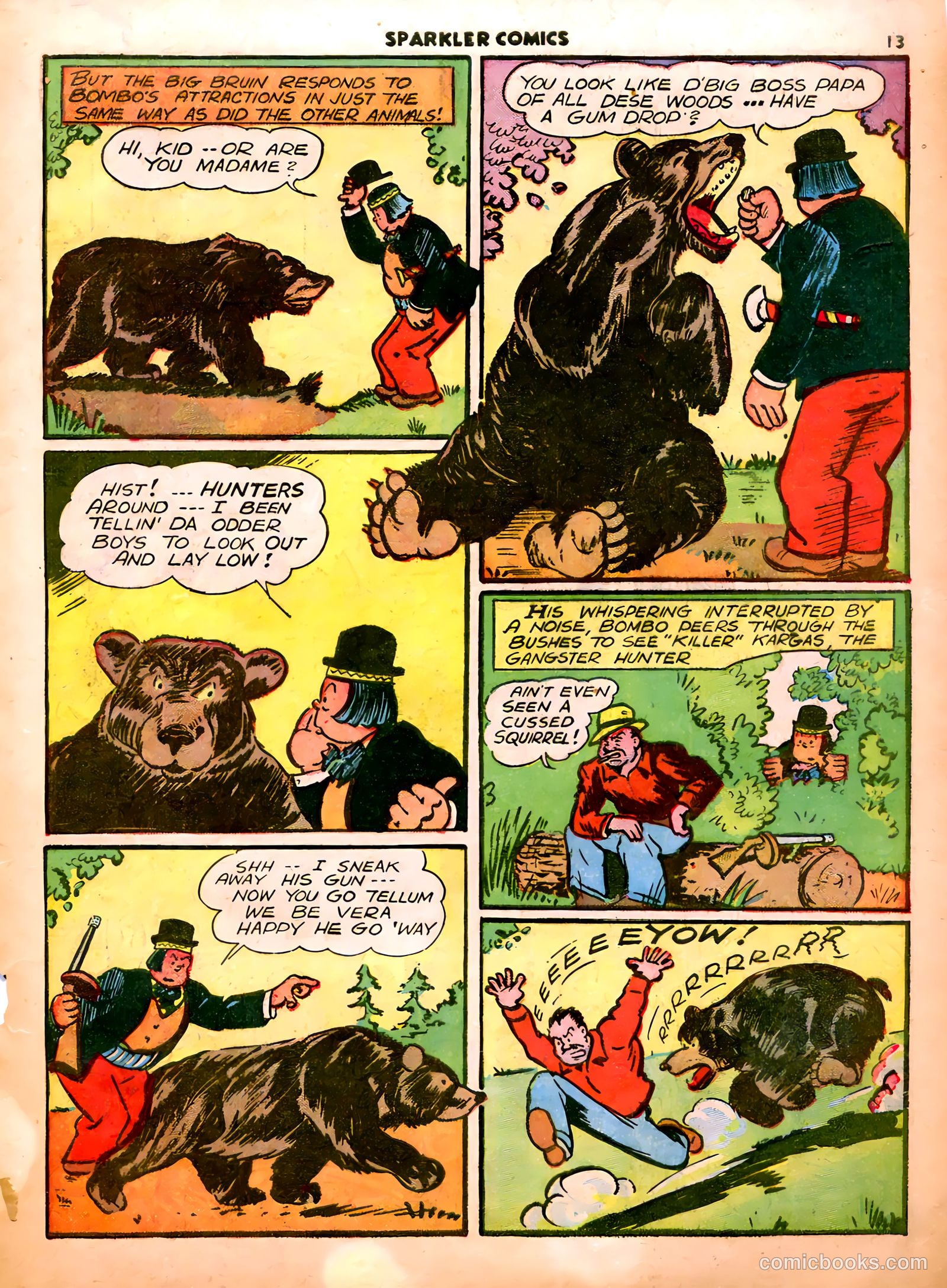 Sparkle Comics #8 (1949) — page 15 of 56