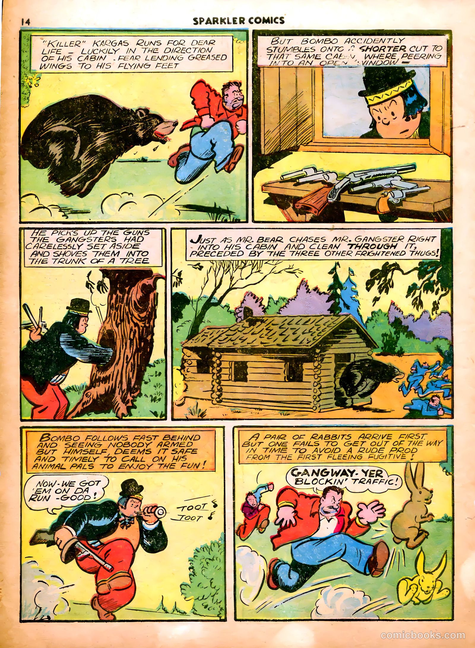 Sparkle Comics #8 (1949) — page 16 of 56