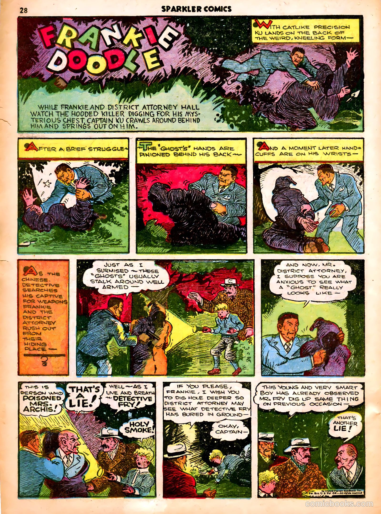 Sparkle Comics #8 (1949) — page 18 of 56