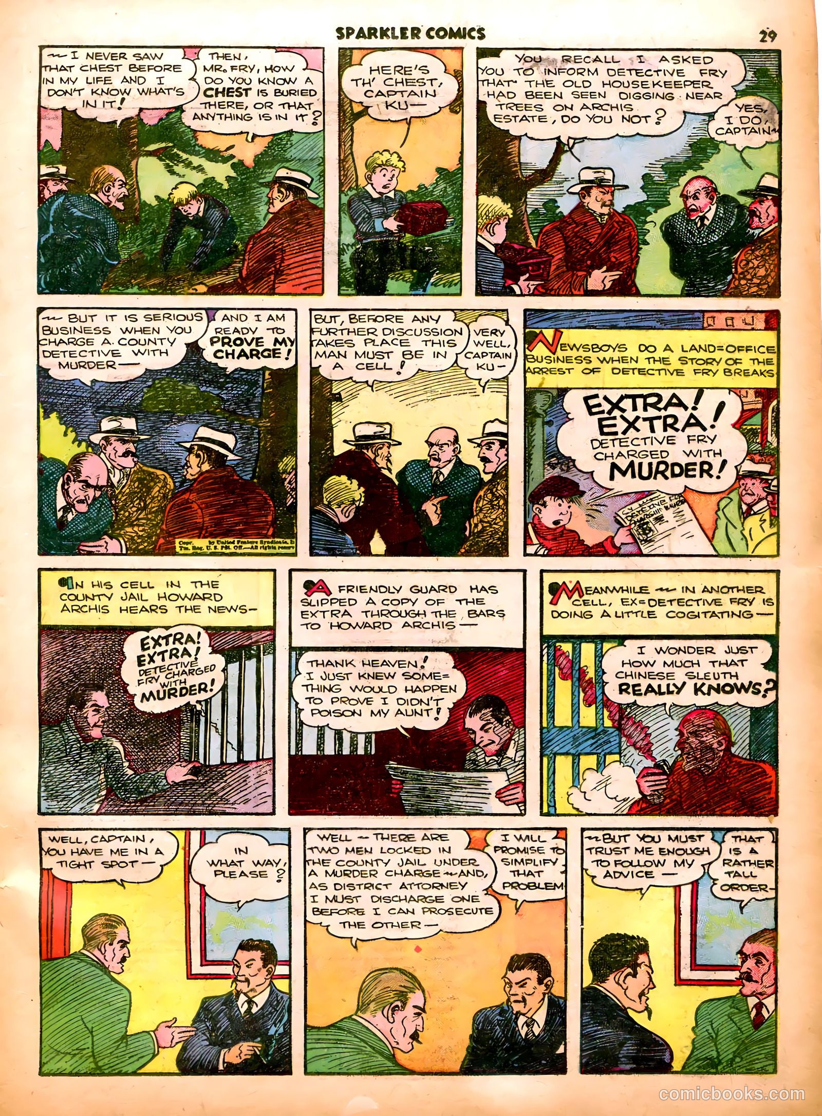 Sparkle Comics #8 (1949) — page 19 of 56
