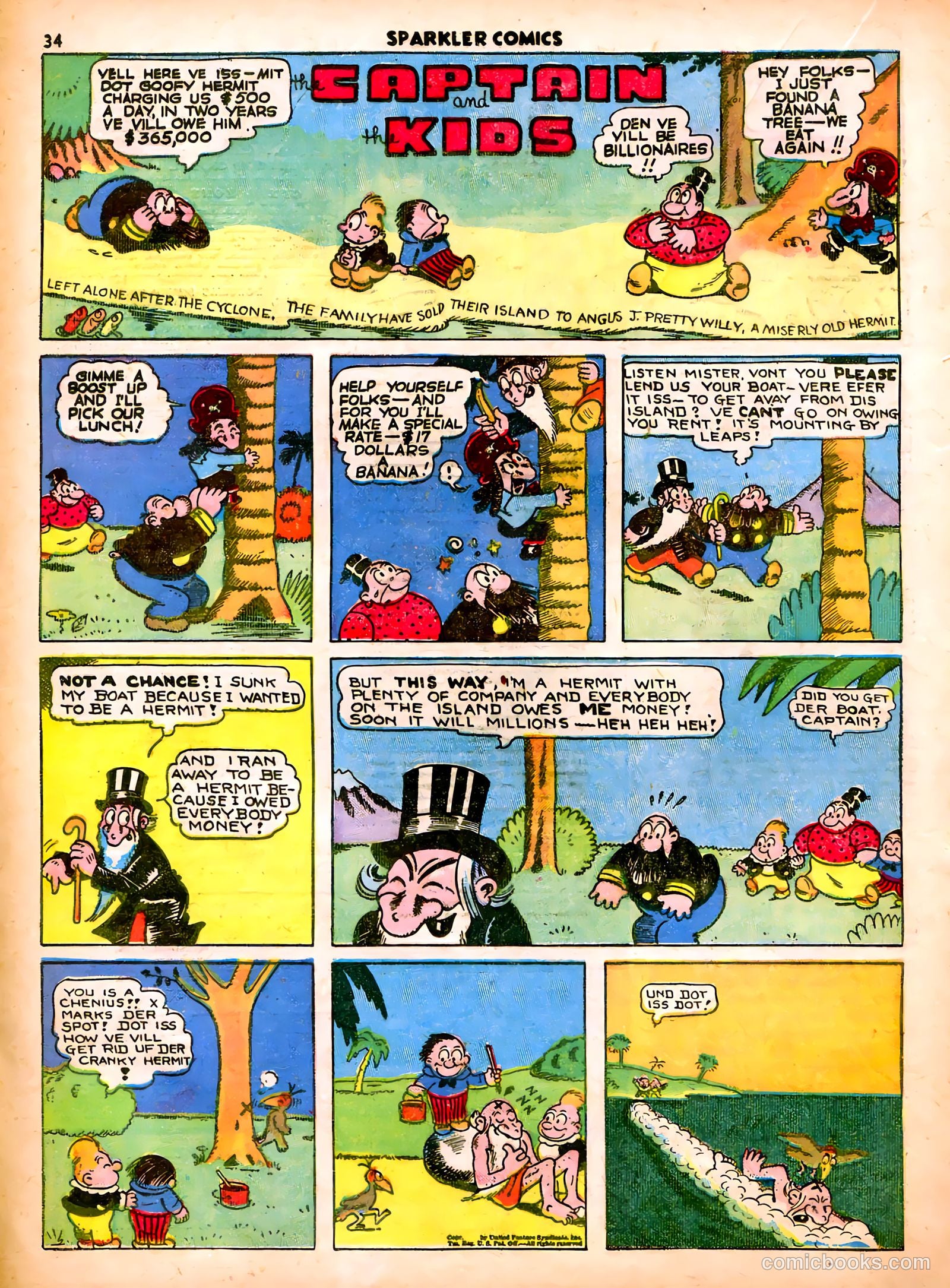 Sparkle Comics #8 (1949) — page 24 of 56