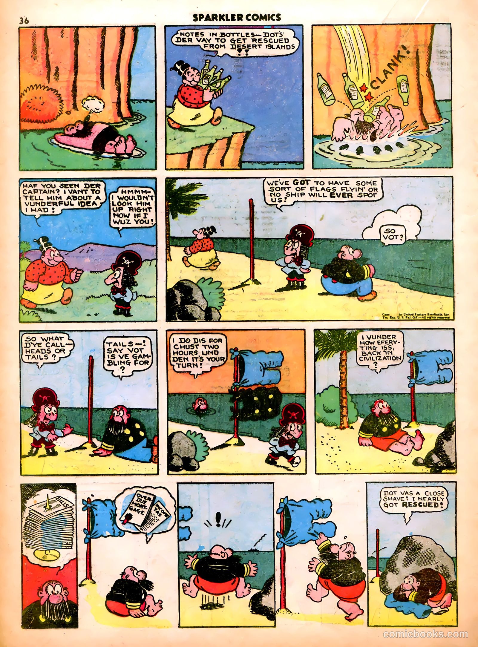 Sparkle Comics #8 (1949) — page 26 of 56