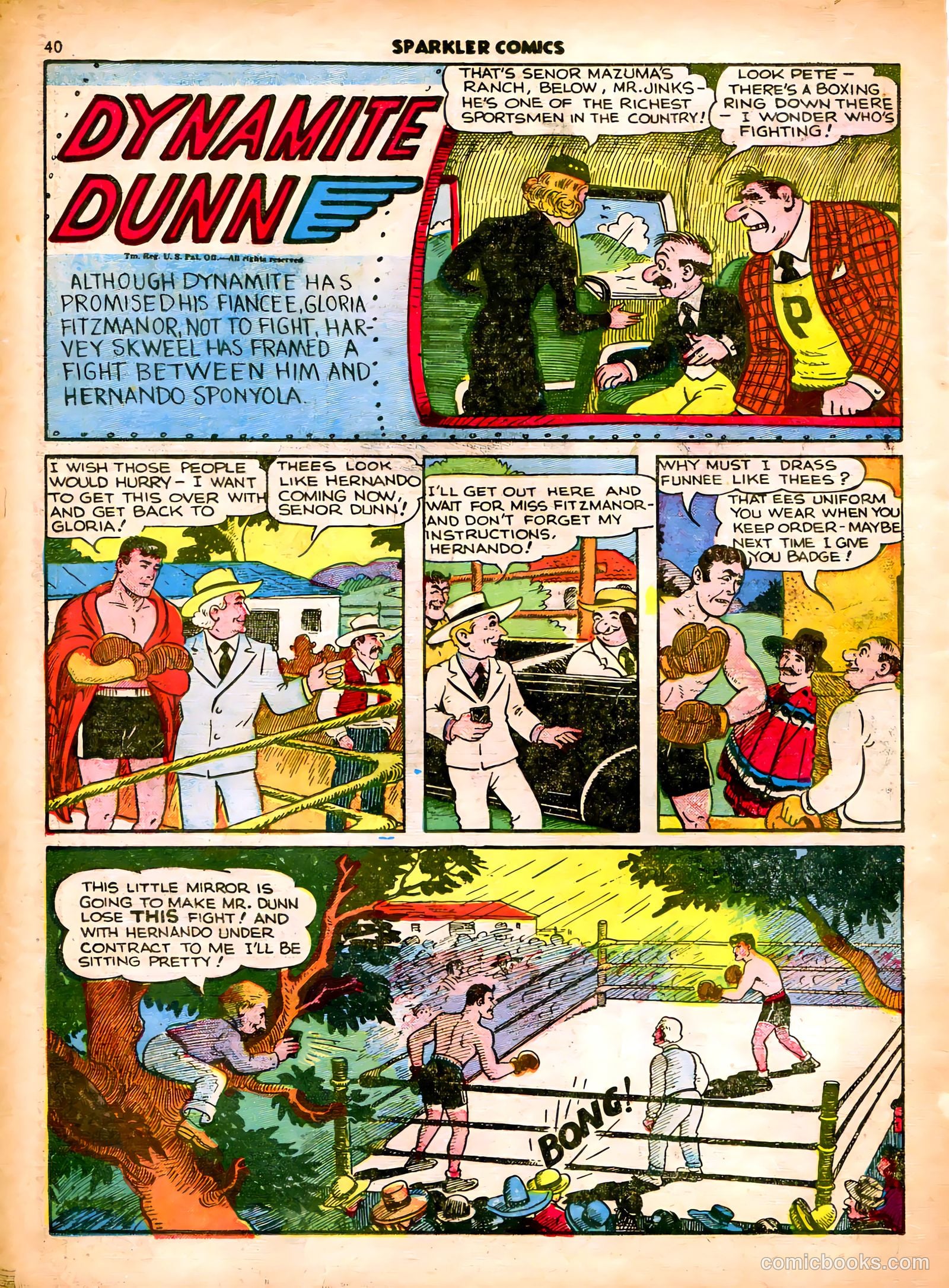 Sparkle Comics #8 (1949) — page 30 of 56
