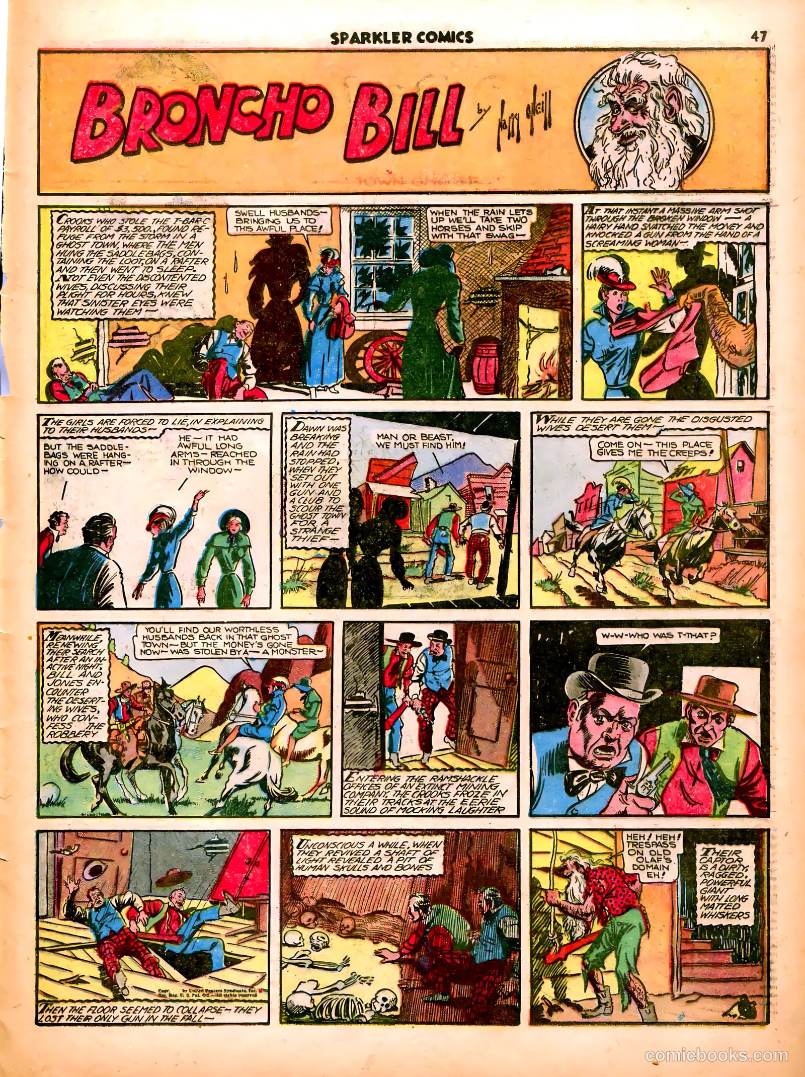 Sparkle Comics #8 (1949) — page 37 of 56