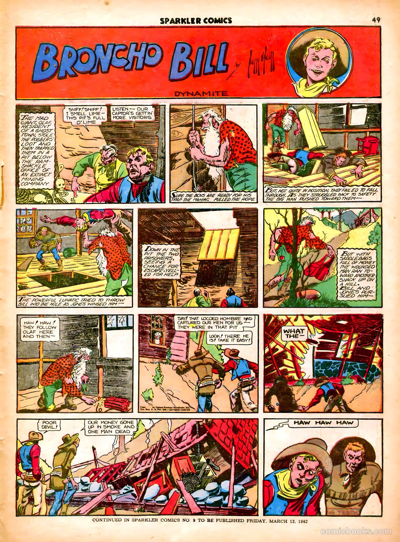 Sparkle Comics #8 (1949) — page 39 of 56