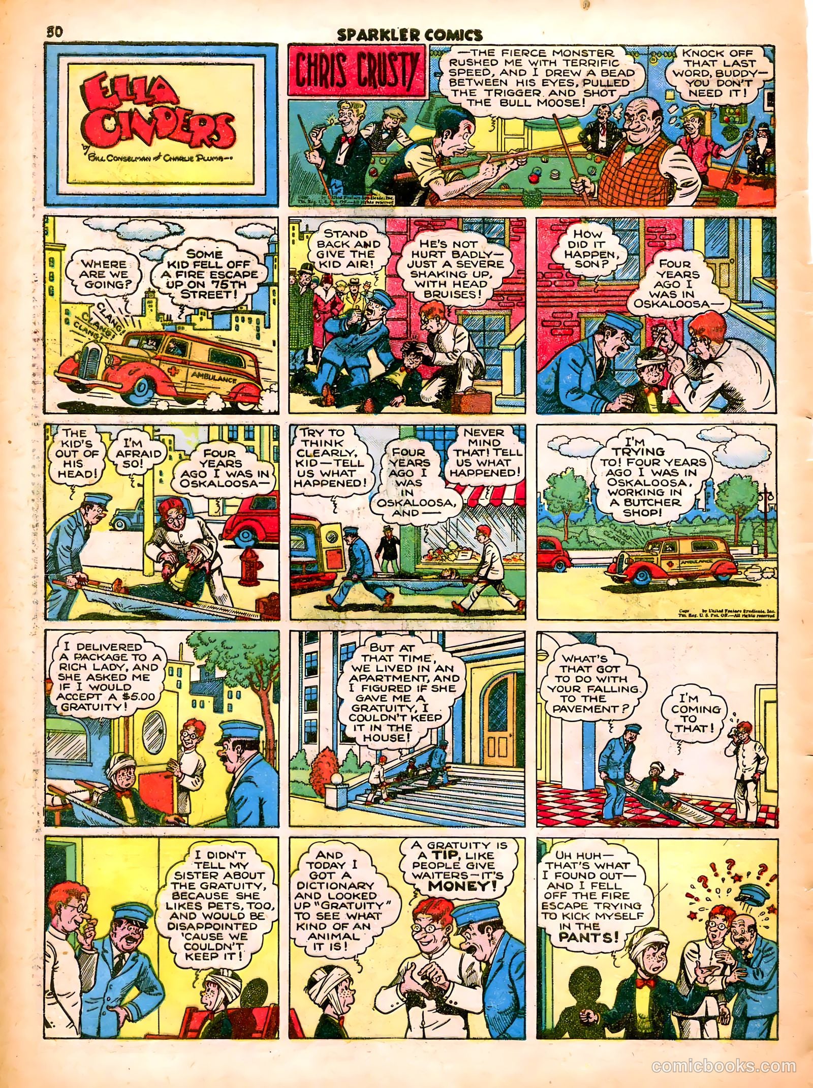 Sparkle Comics #8 (1949) — page 40 of 56
