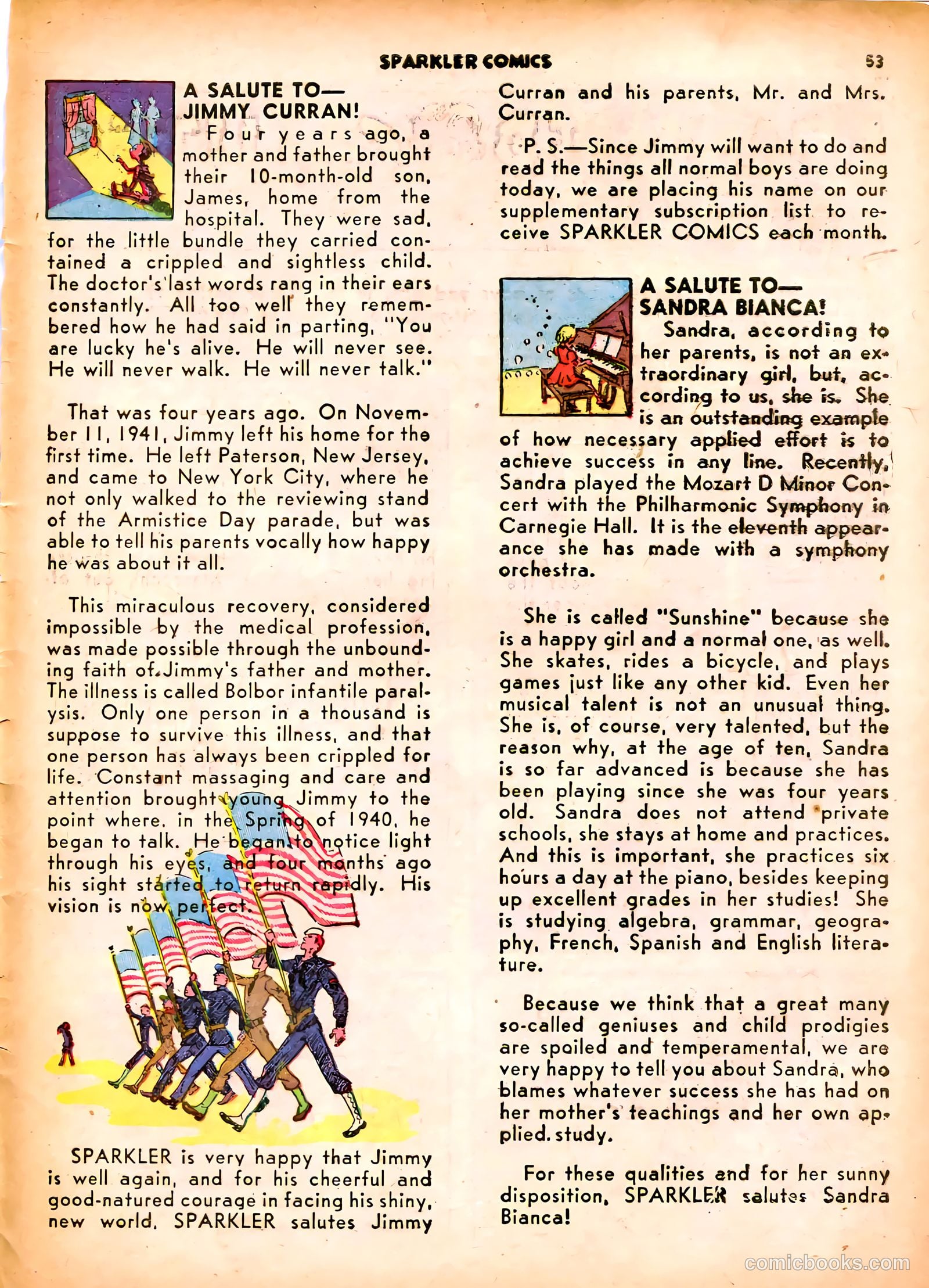 Sparkle Comics #8 (1949) — page 43 of 56