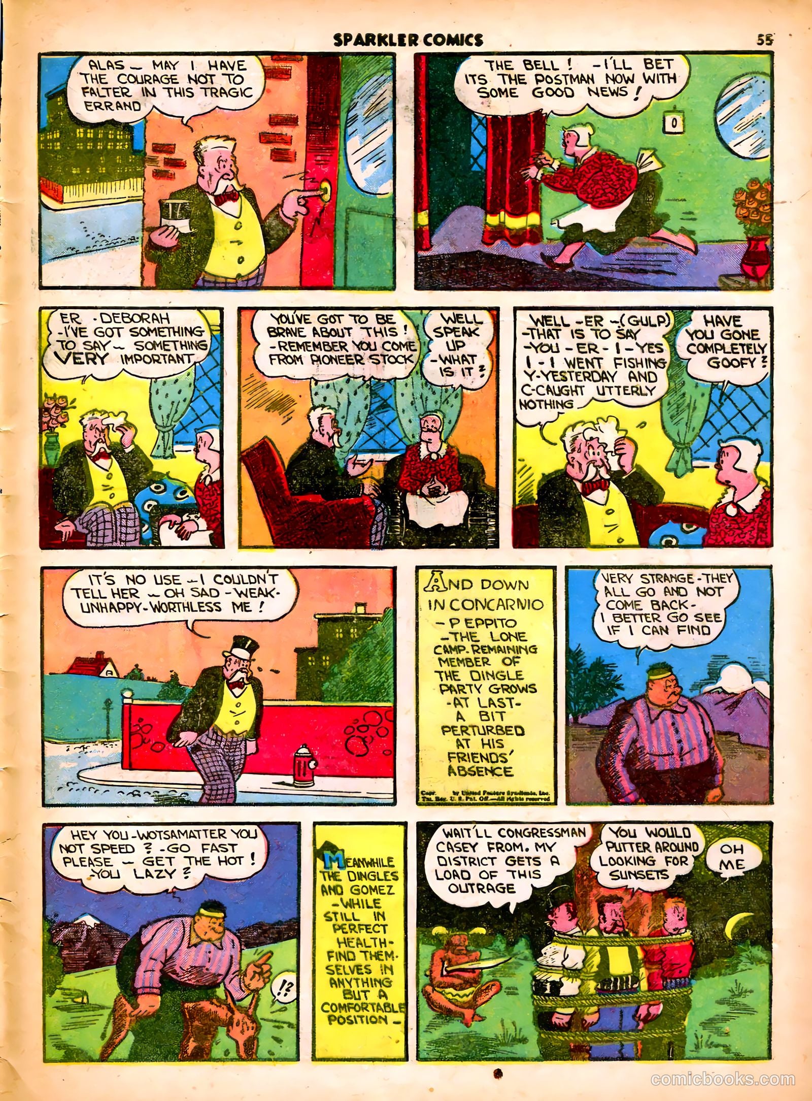Sparkle Comics #8 (1949) — page 45 of 56