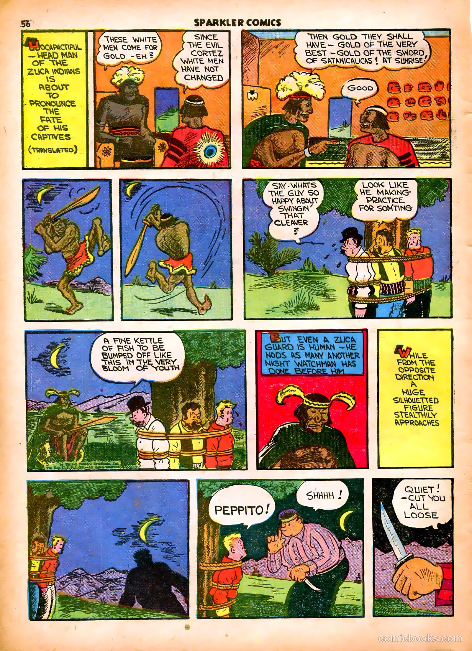 Sparkle Comics #8 (1949) — page 46 of 56