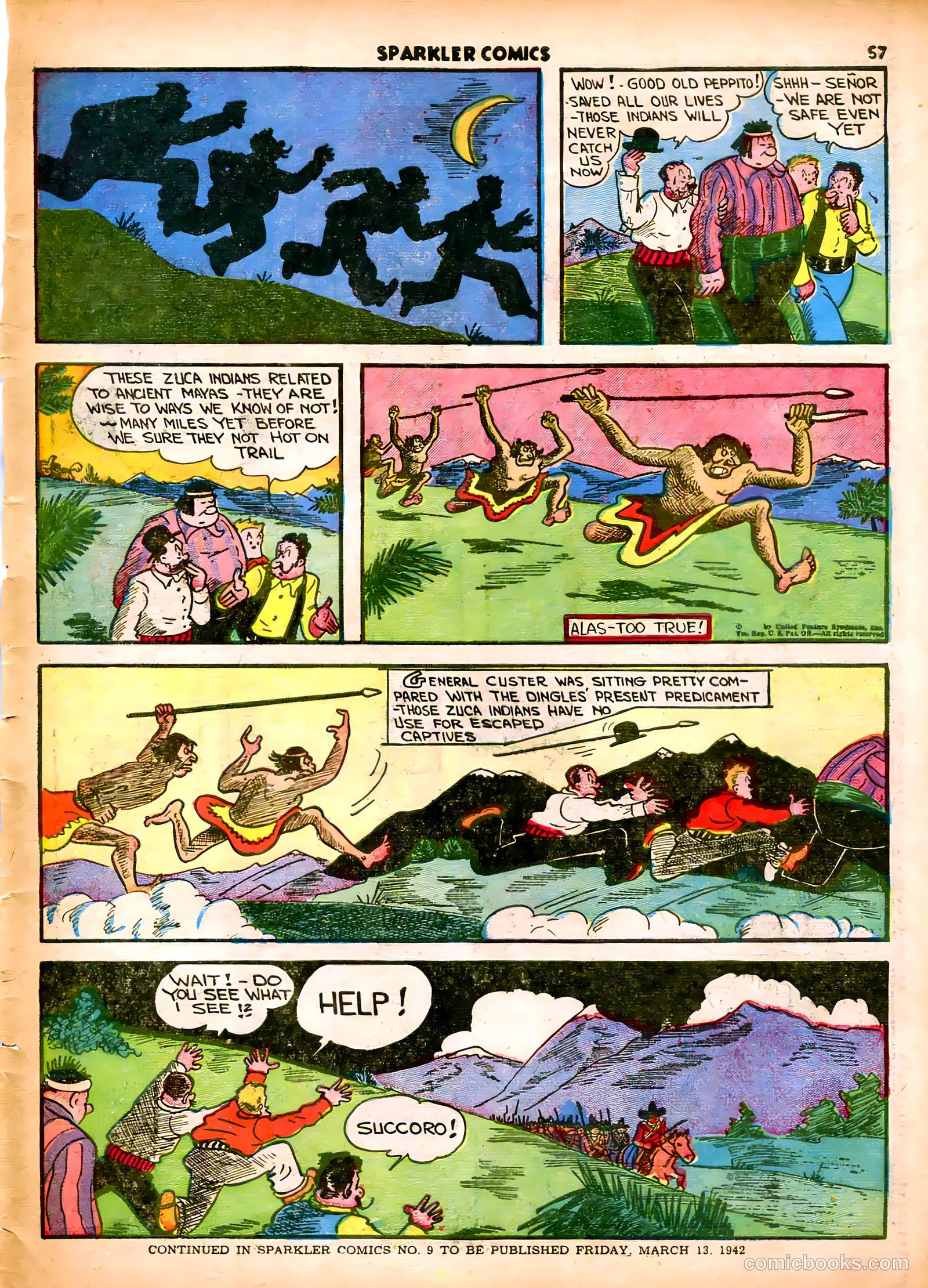 Sparkle Comics #8 (1949) — page 47 of 56