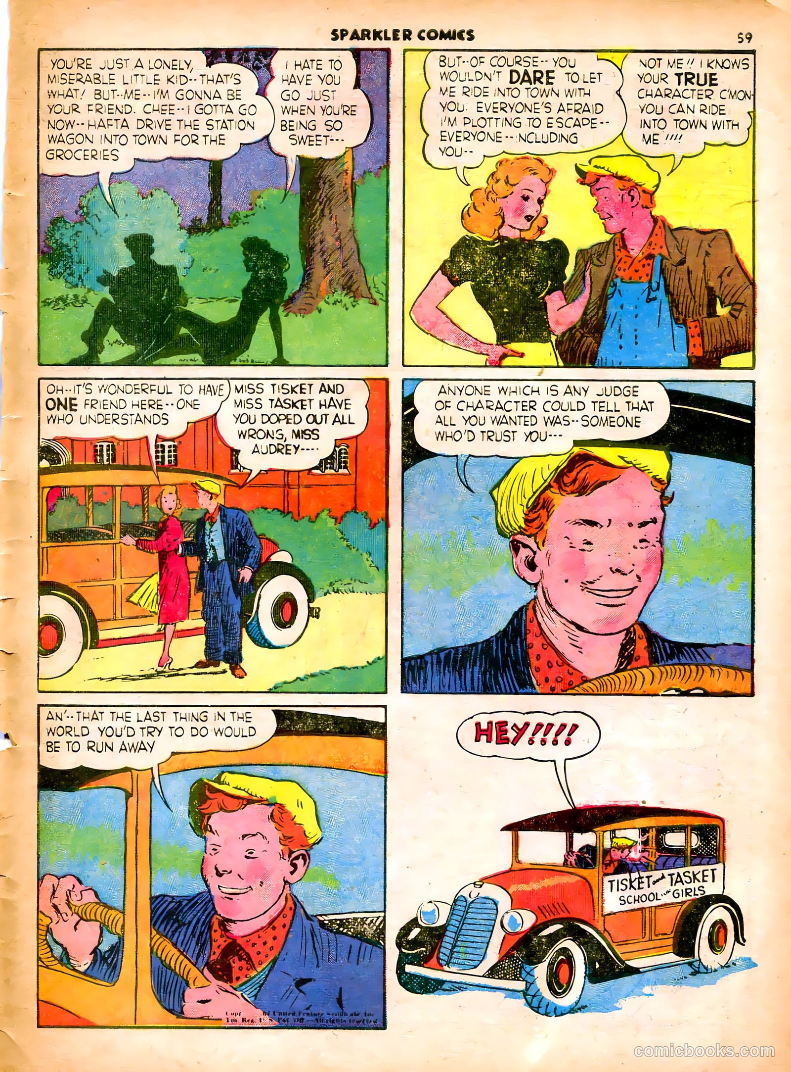 Sparkle Comics #8 (1949) — page 49 of 56