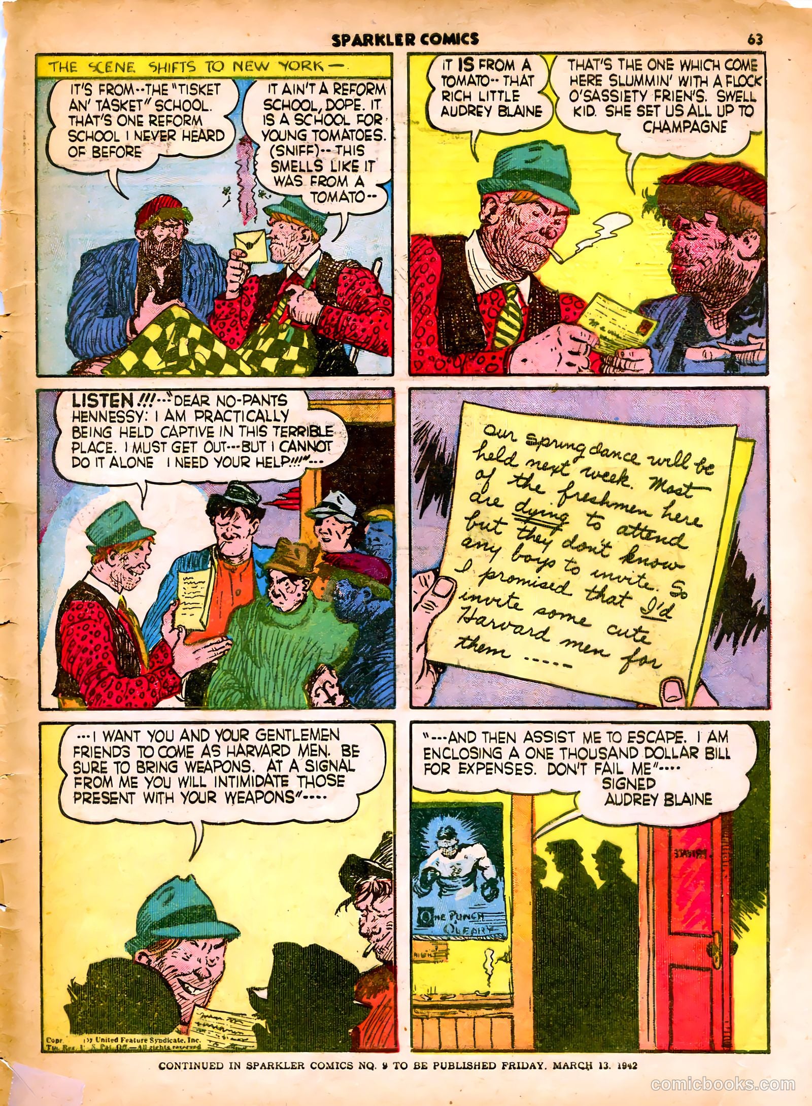 Sparkle Comics #8 (1949) — page 53 of 56
