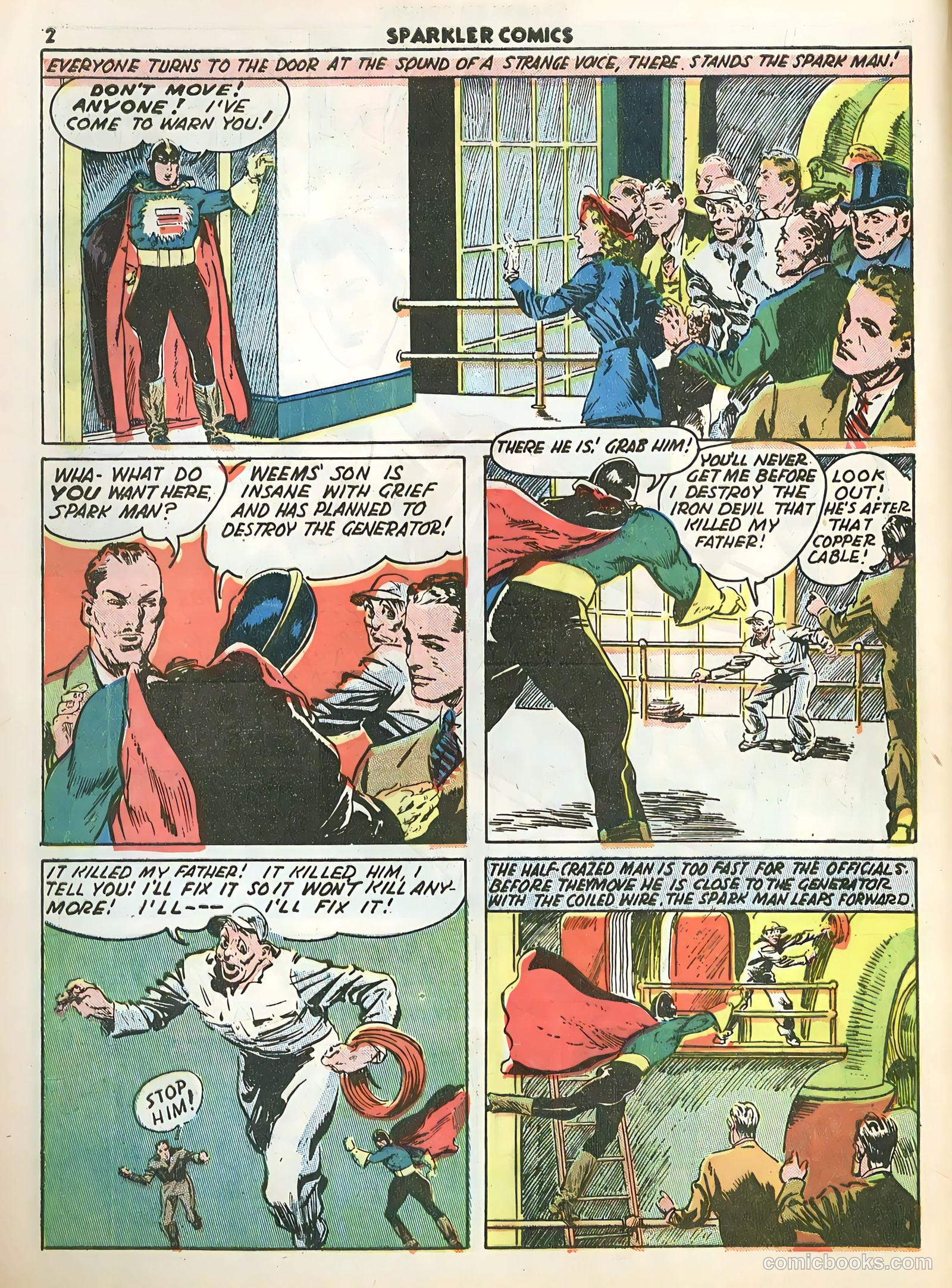 Sparkle Comics #9 (1950) — page 4 of 55