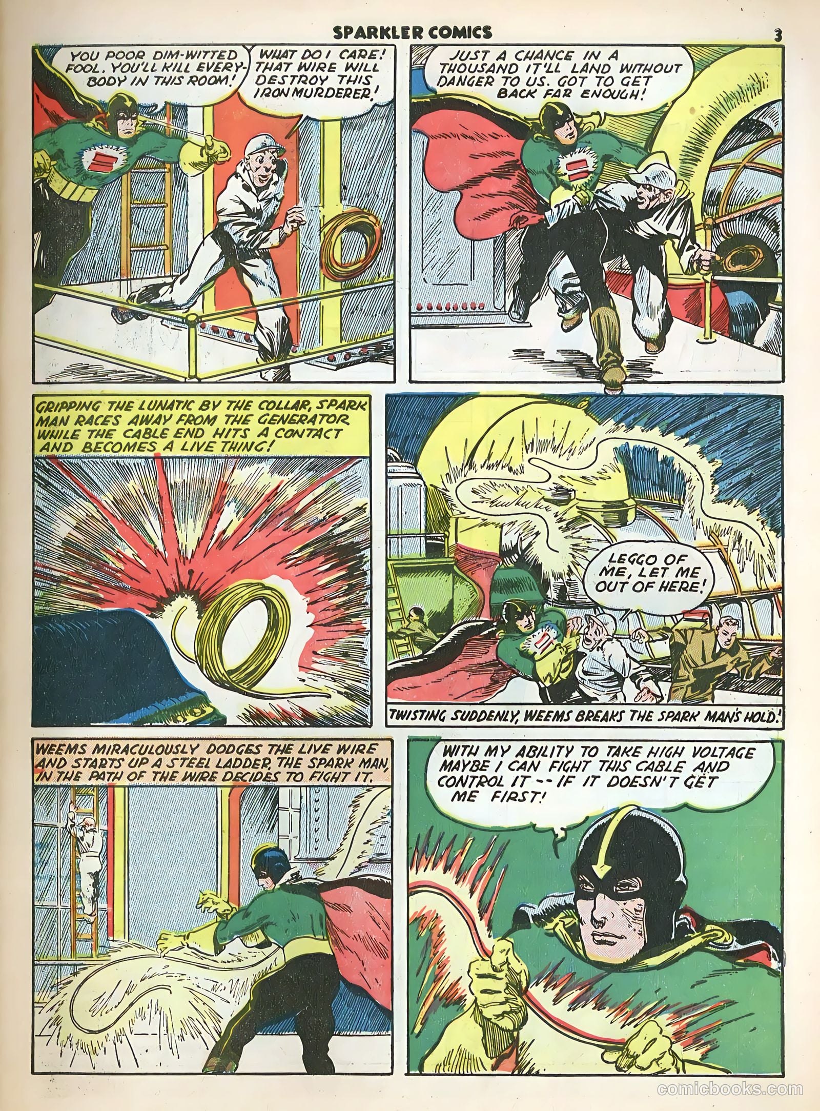 Sparkle Comics #9 (1950) — page 5 of 55