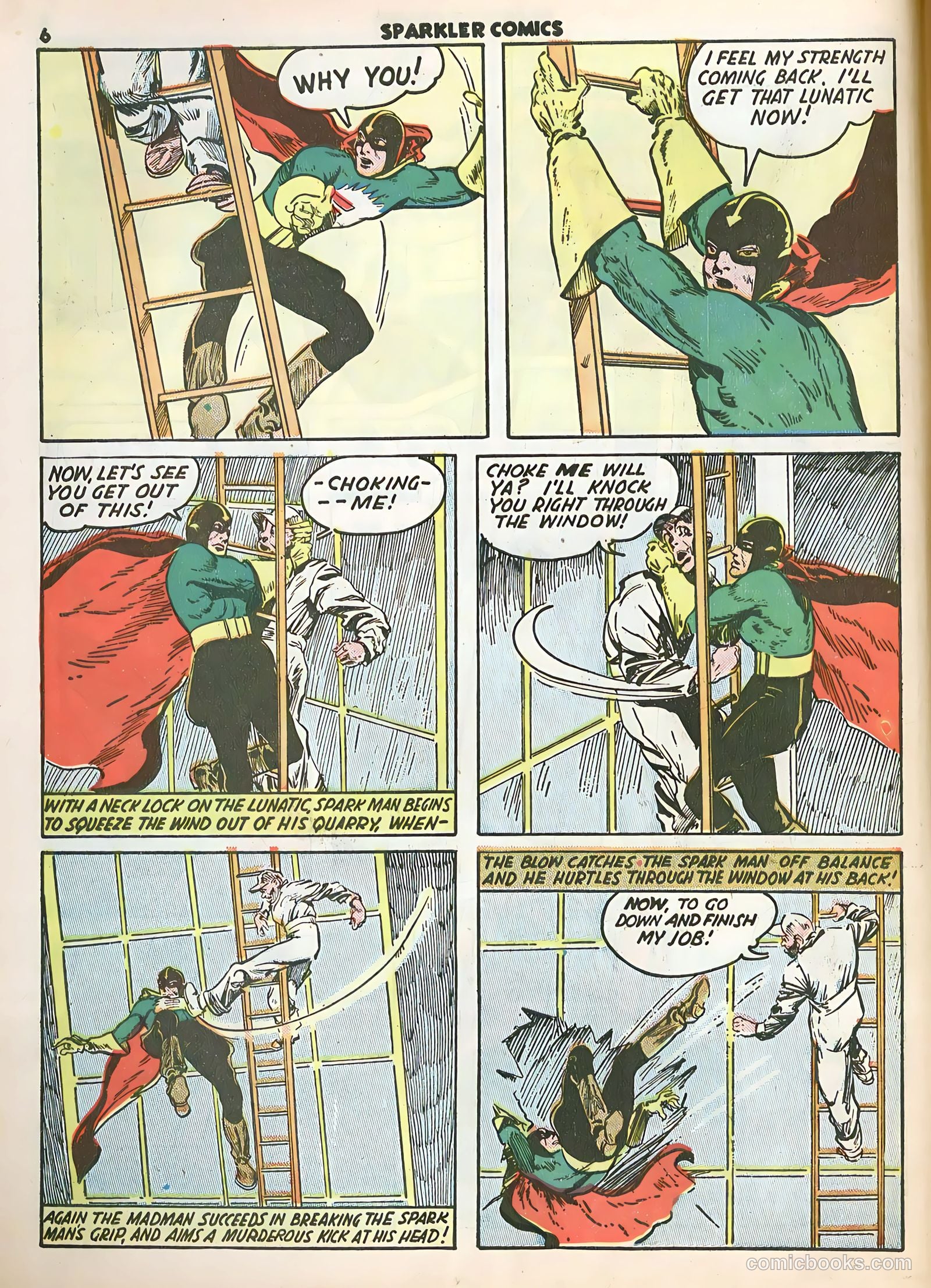 Sparkle Comics #9 (1950) — page 8 of 55
